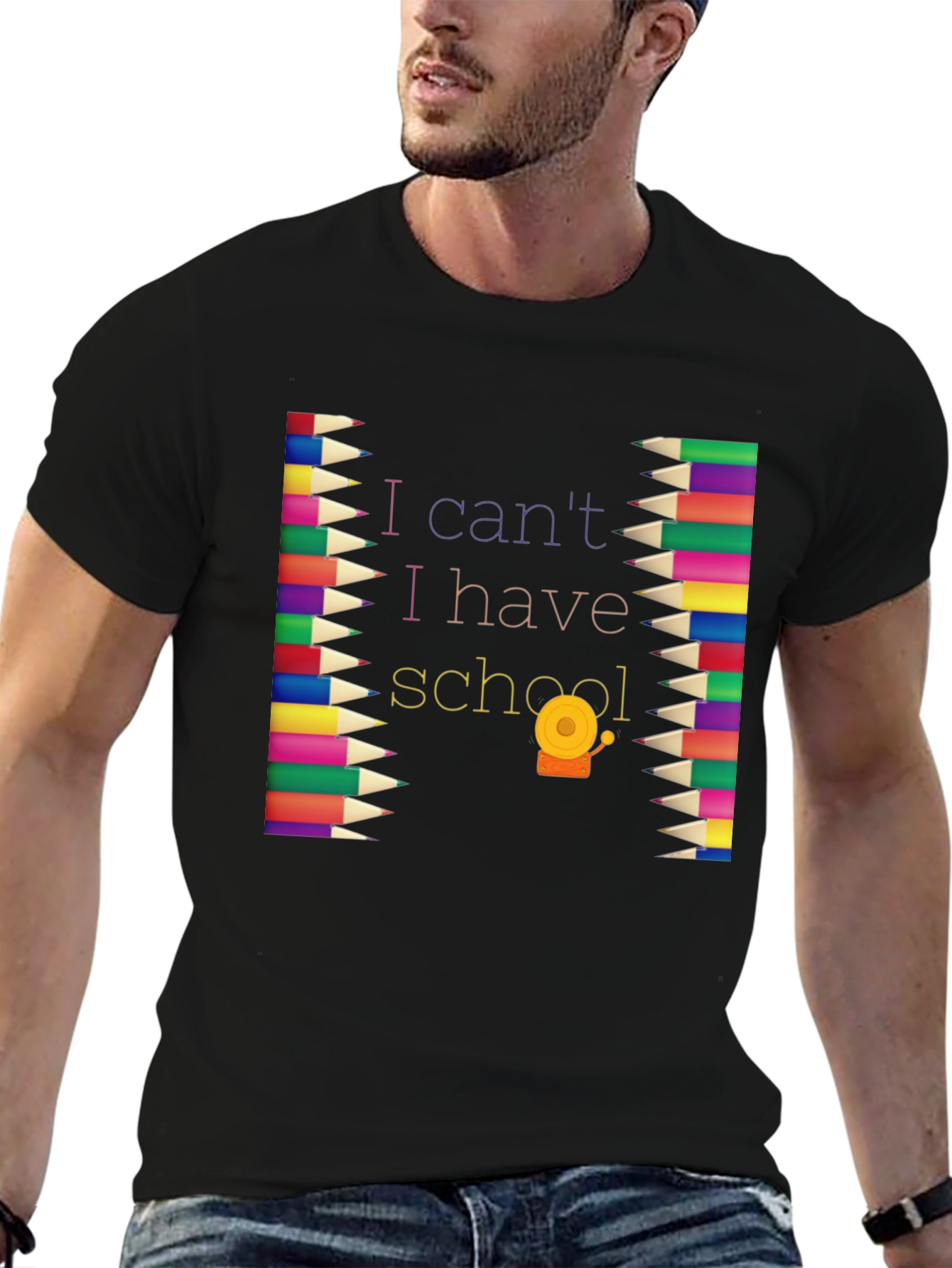 I Cant I Have School Graphic Tee