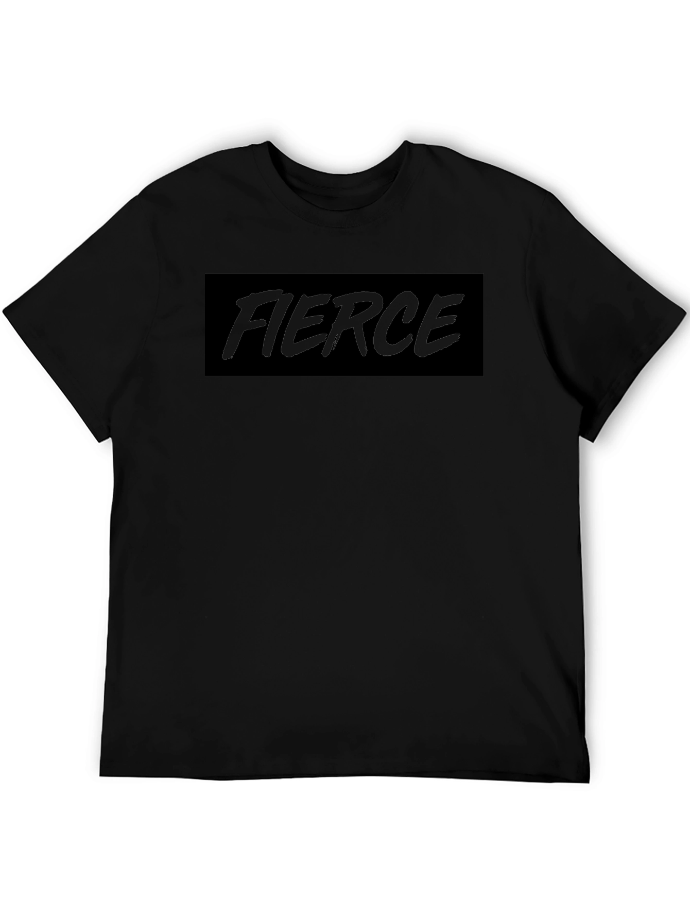 Fierce Black Graphic Tee