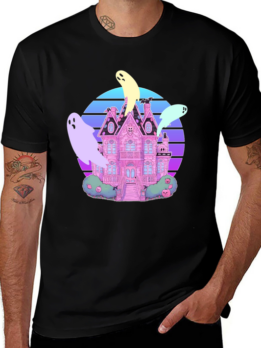 Haunted House Graphic Tee