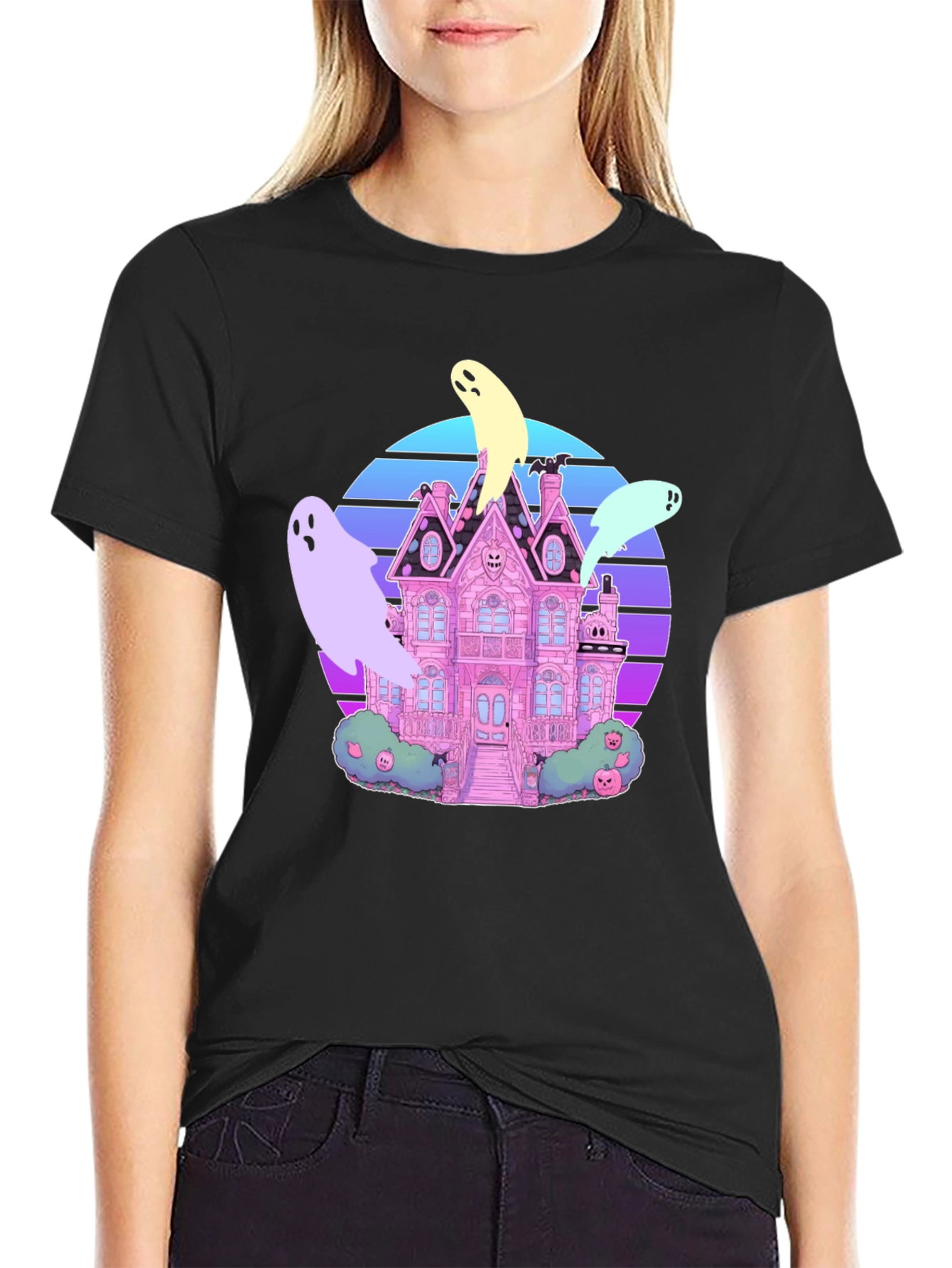 Haunted House Graphic Tee
