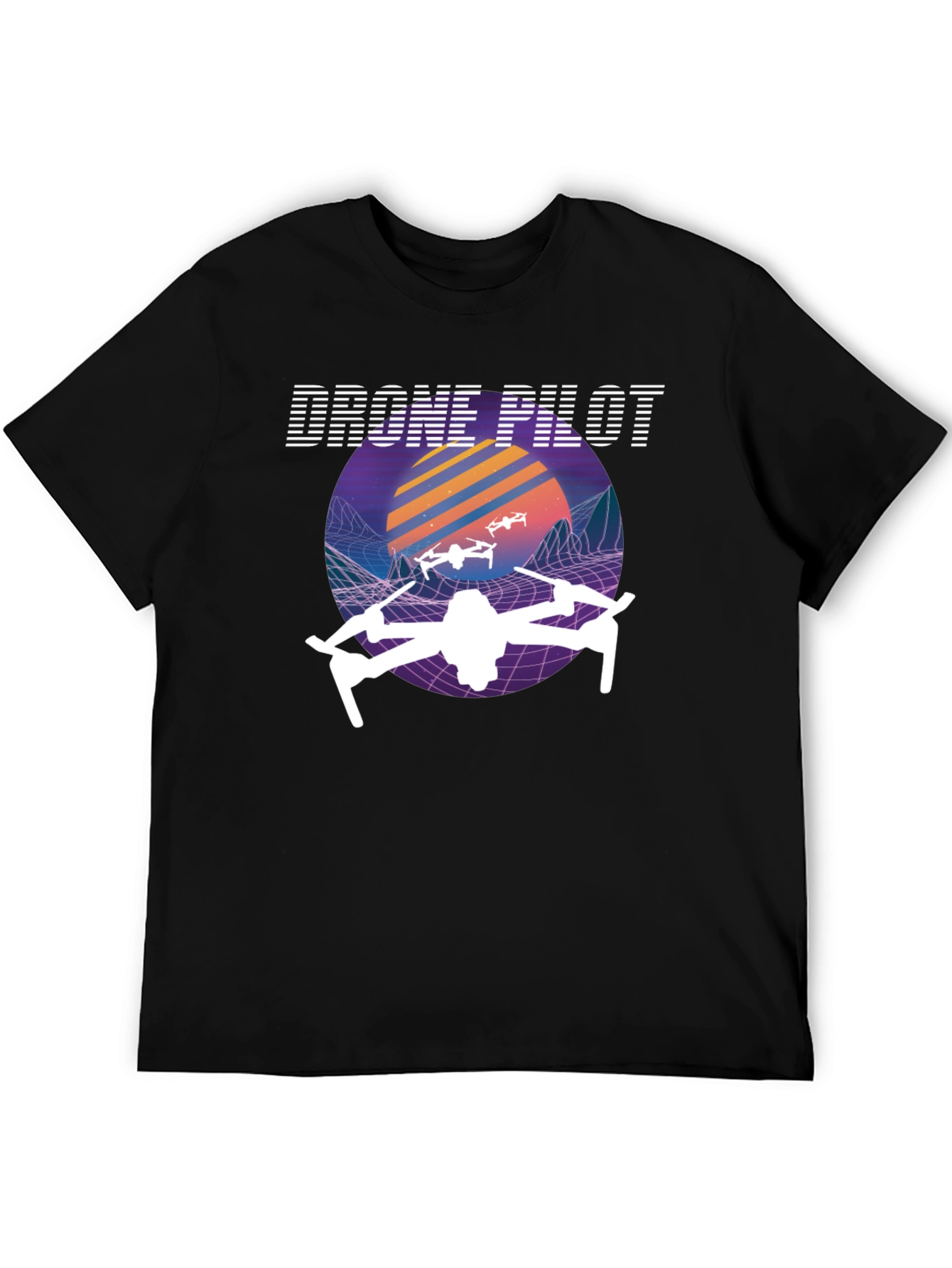 Drone Pilot Retro Style T-Shirt