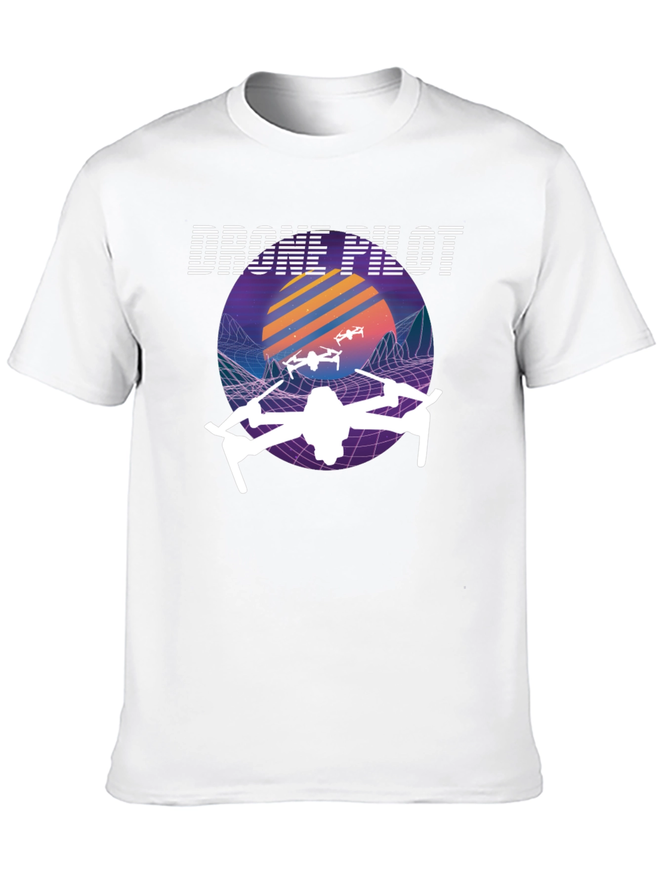 Drone Pilot Retro Style T-Shirt