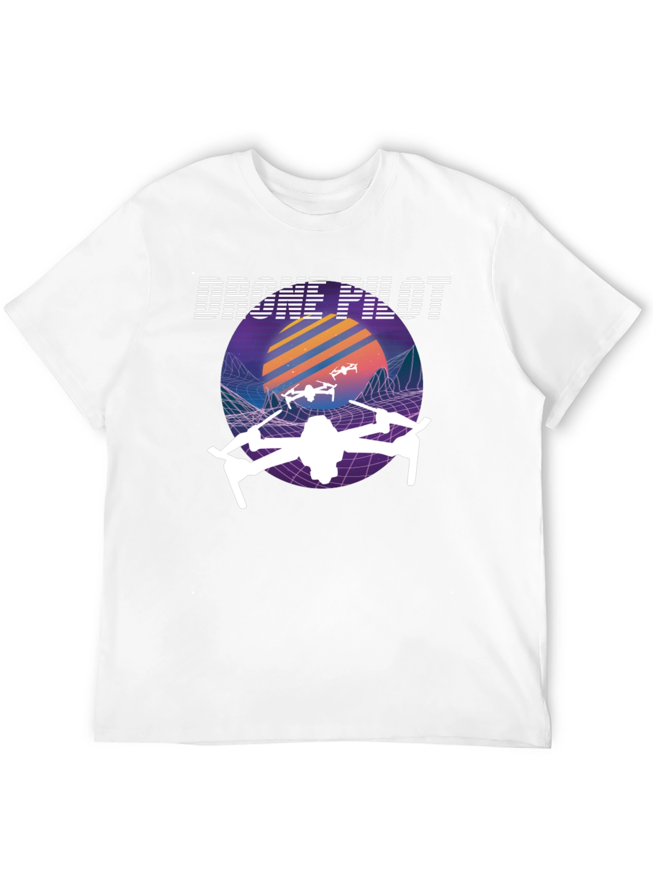 Drone Pilot Retro Style T-Shirt
