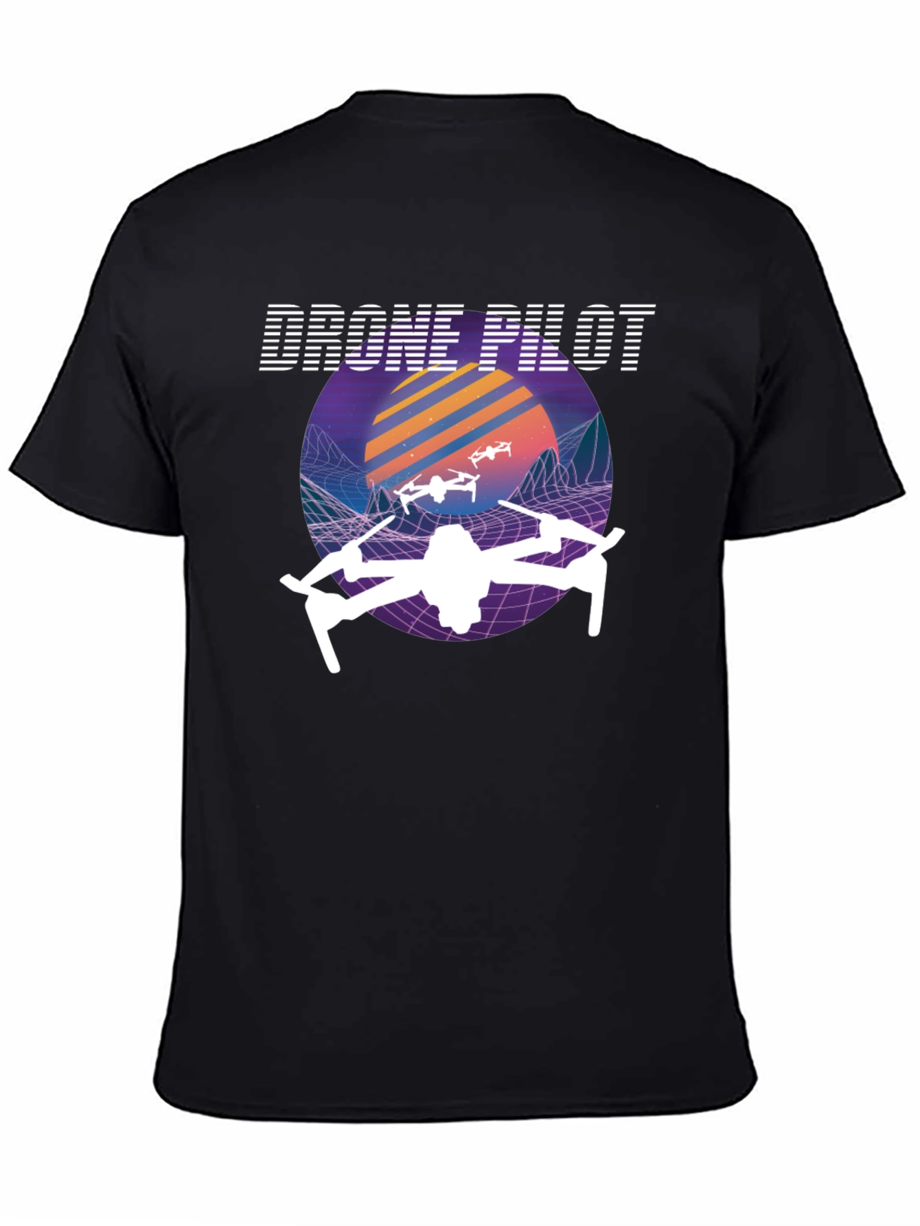 Drone Pilot Retro Style T-Shirt