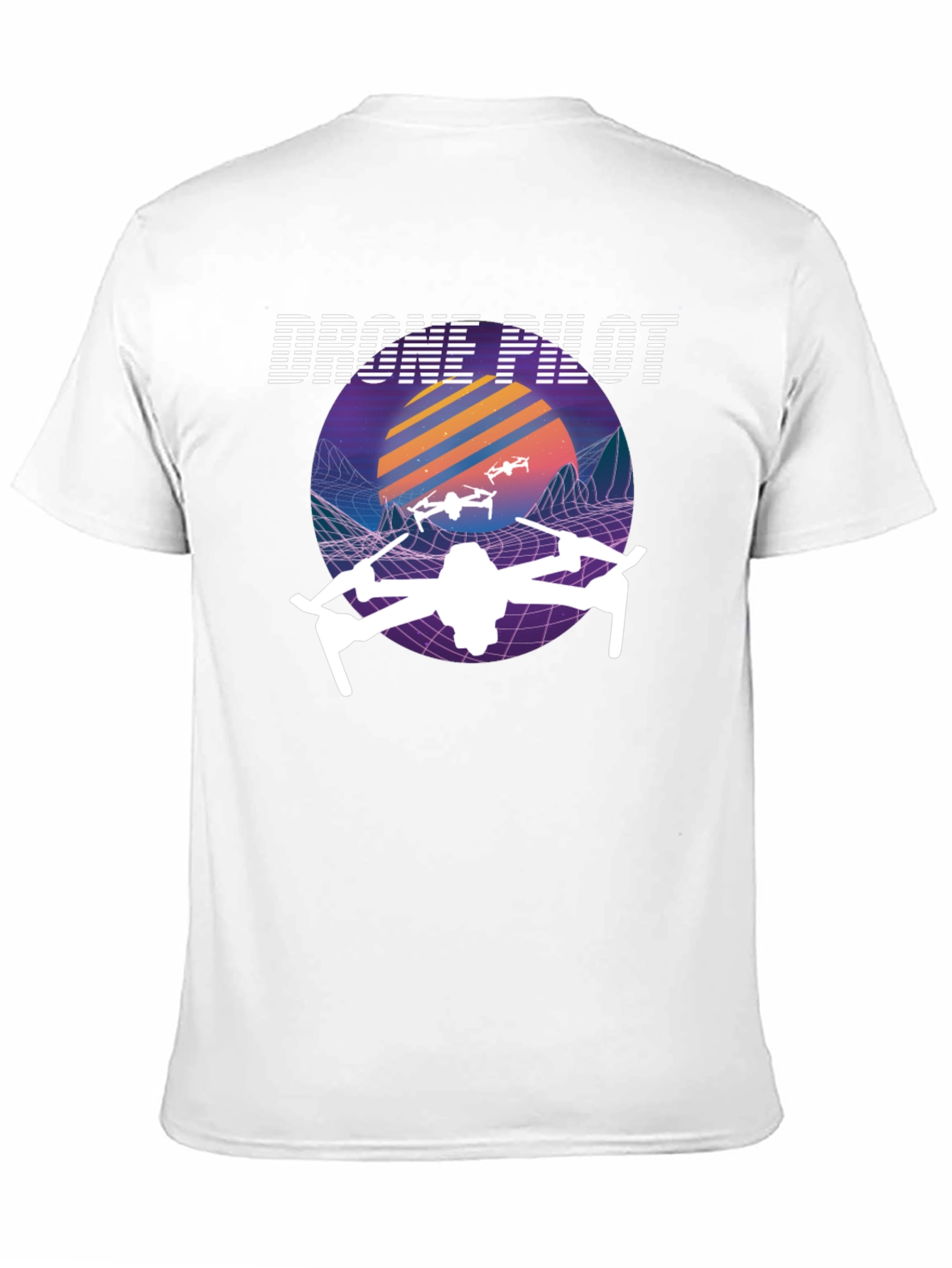 Drone Pilot Retro Style T-Shirt