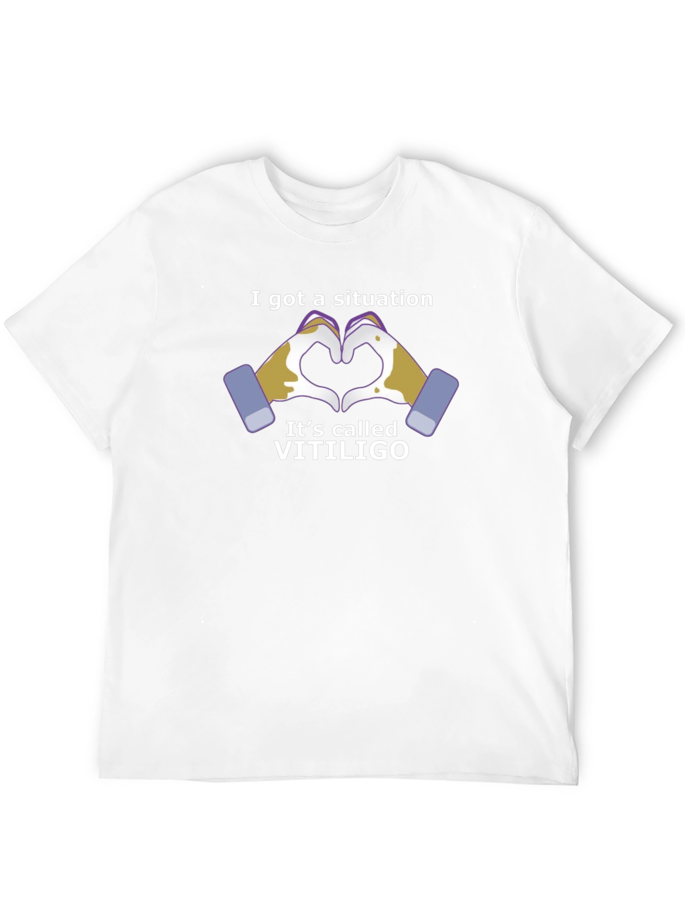 Vitiligo Awareness T-Shirt - Love & Support Tee
