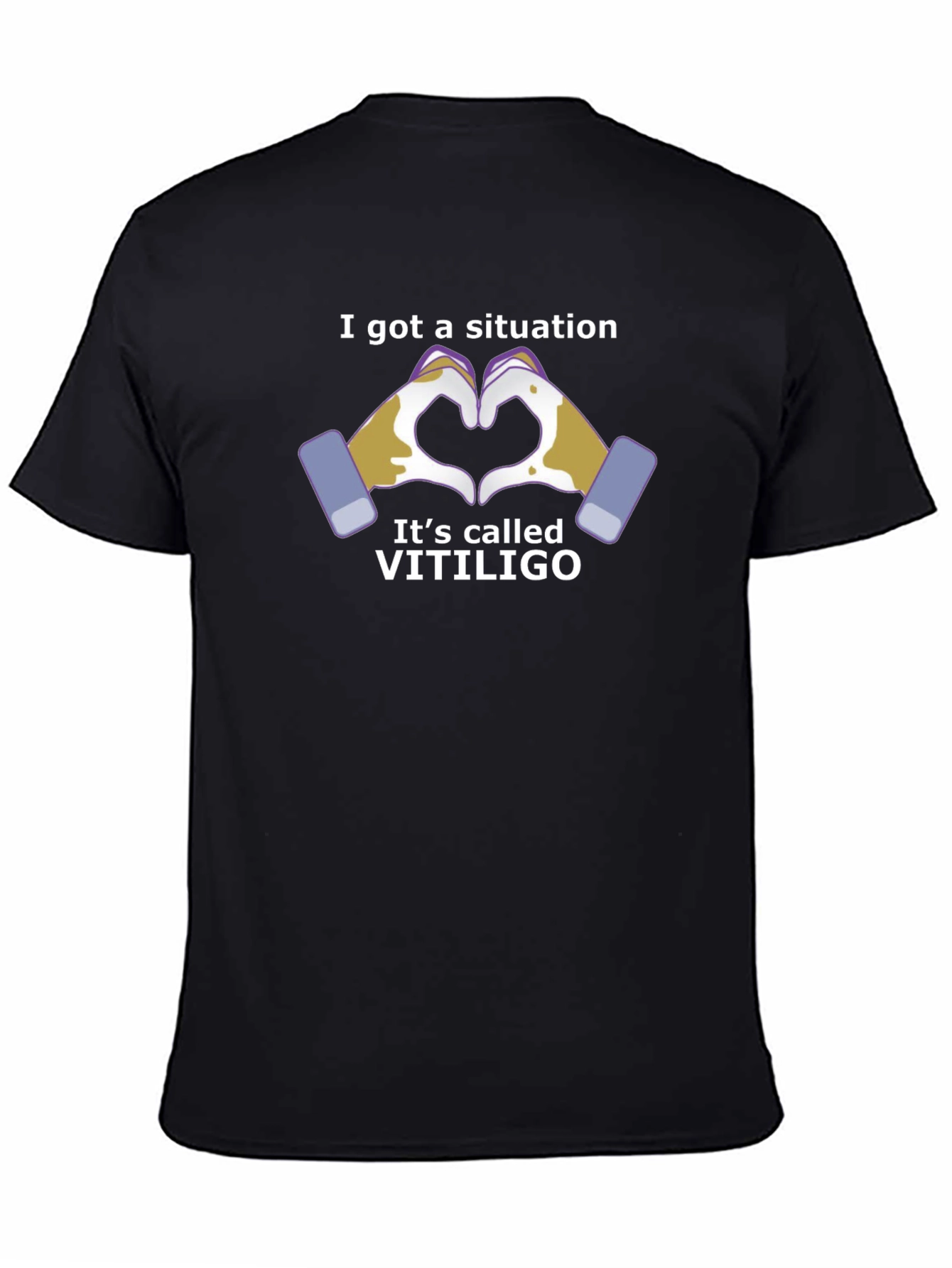 Vitiligo Awareness T-Shirt - Love & Support Tee
