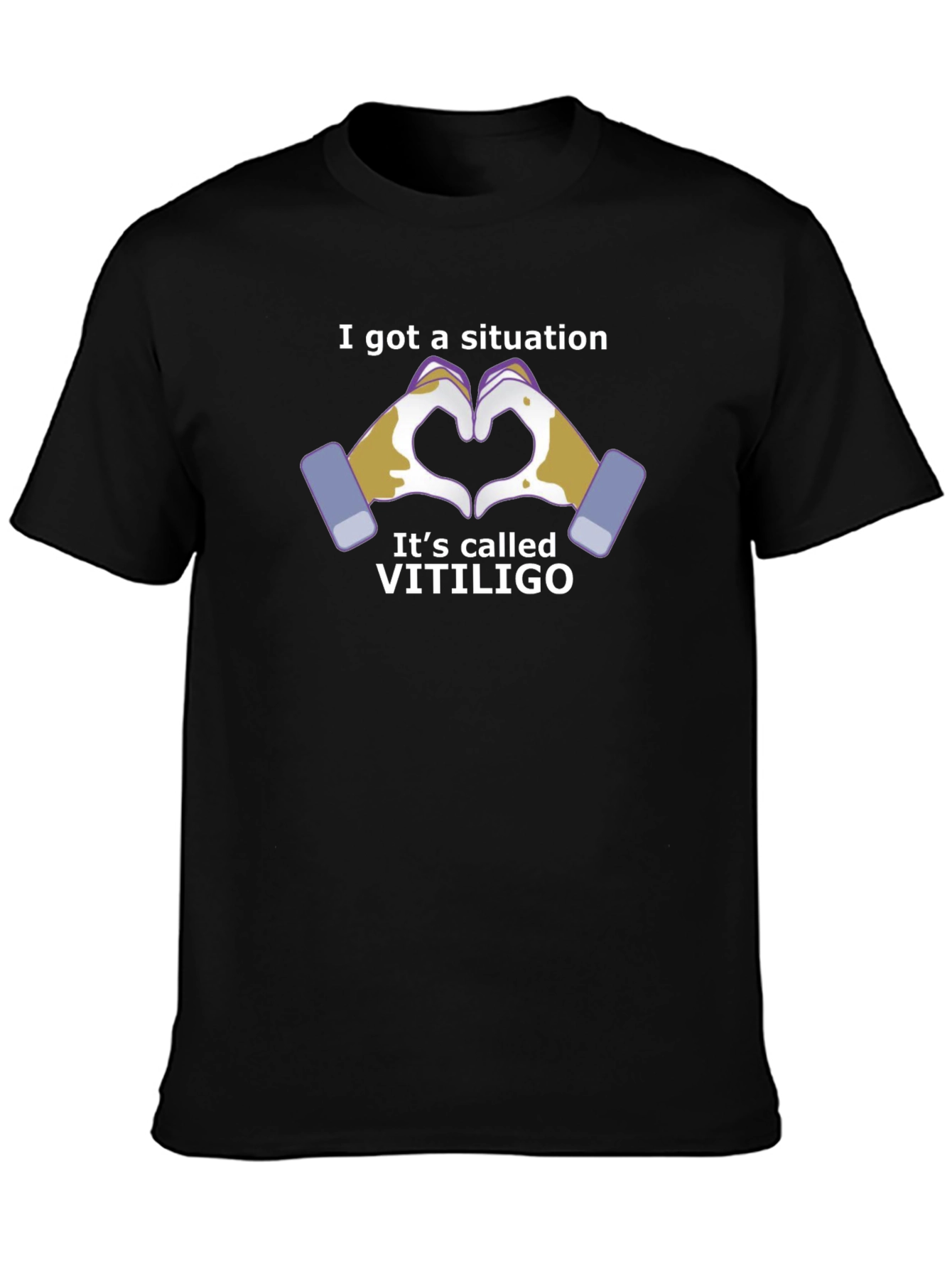 Vitiligo Awareness T-Shirt - Love & Support Tee