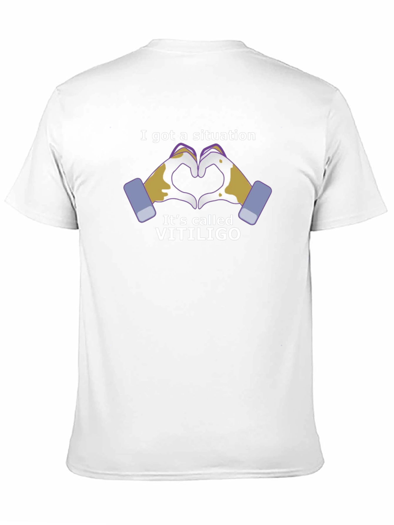 Vitiligo Awareness T-Shirt - Love & Support Tee