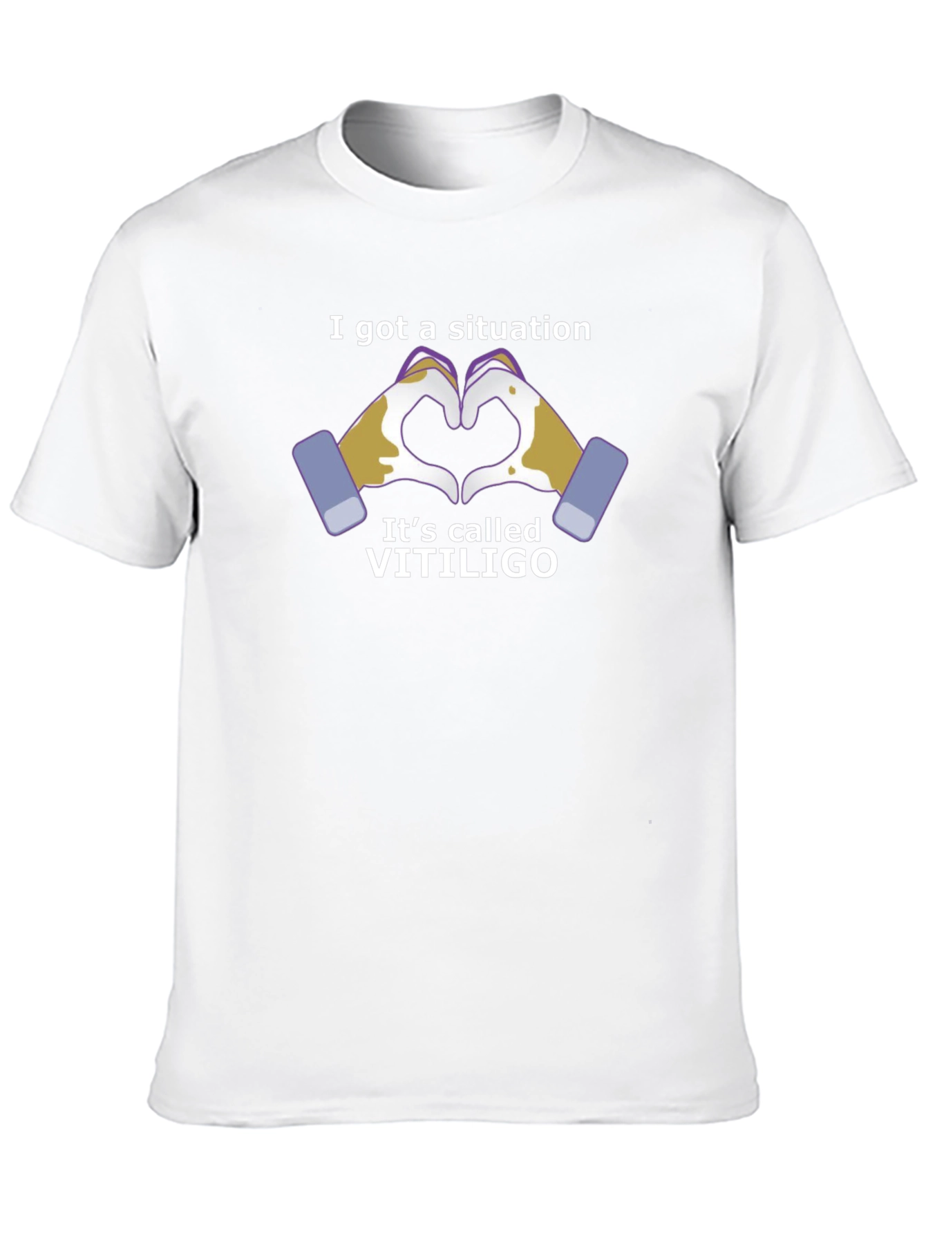 Vitiligo Awareness T-Shirt - Love & Support Tee