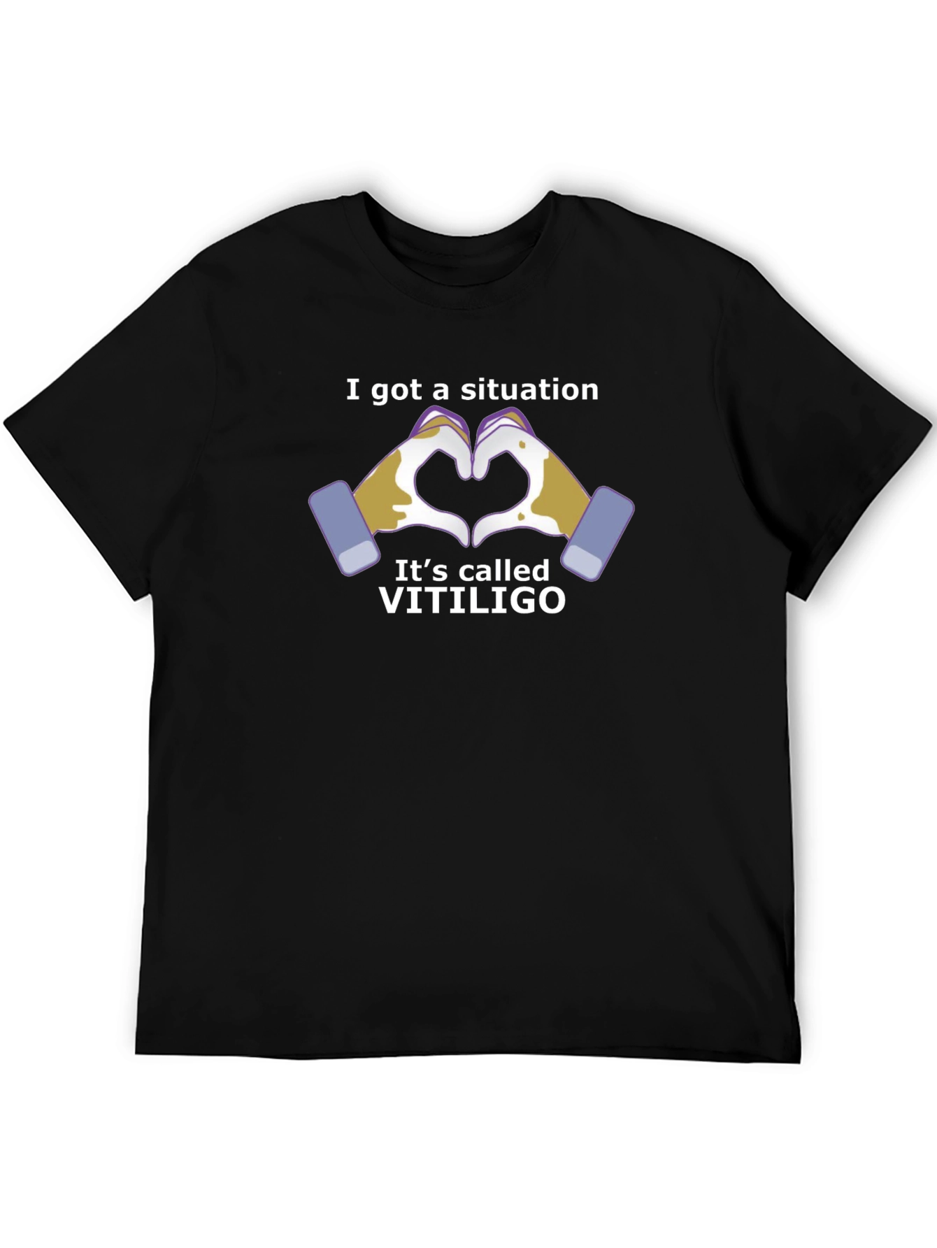 Vitiligo Awareness T-Shirt - Love & Support Tee