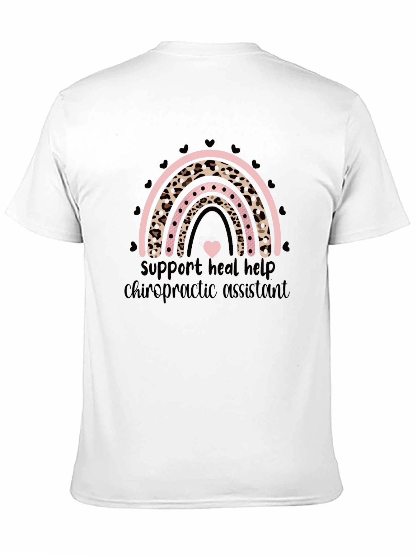 Chiropractic Assistant Rainbow T-Shirt