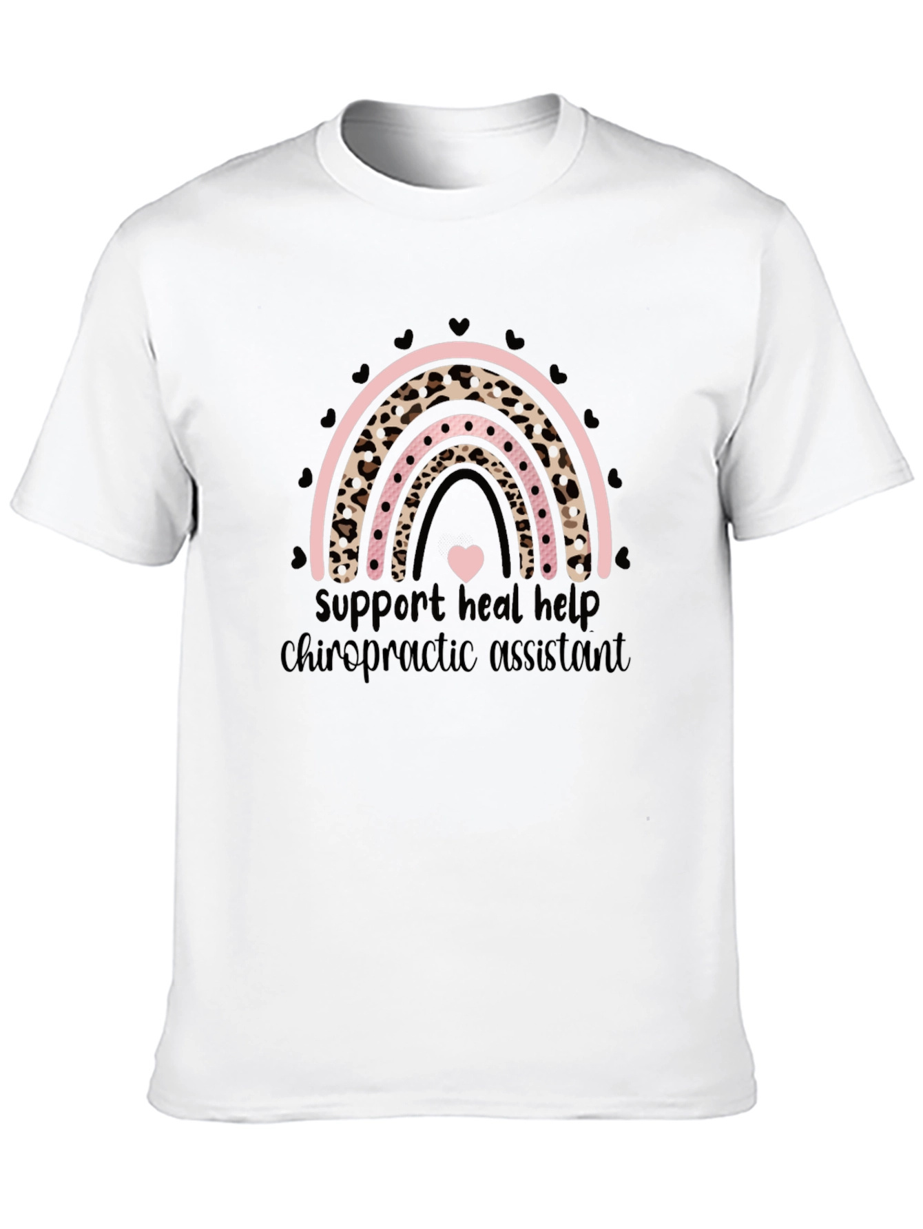 Chiropractic Assistant Rainbow T-Shirt