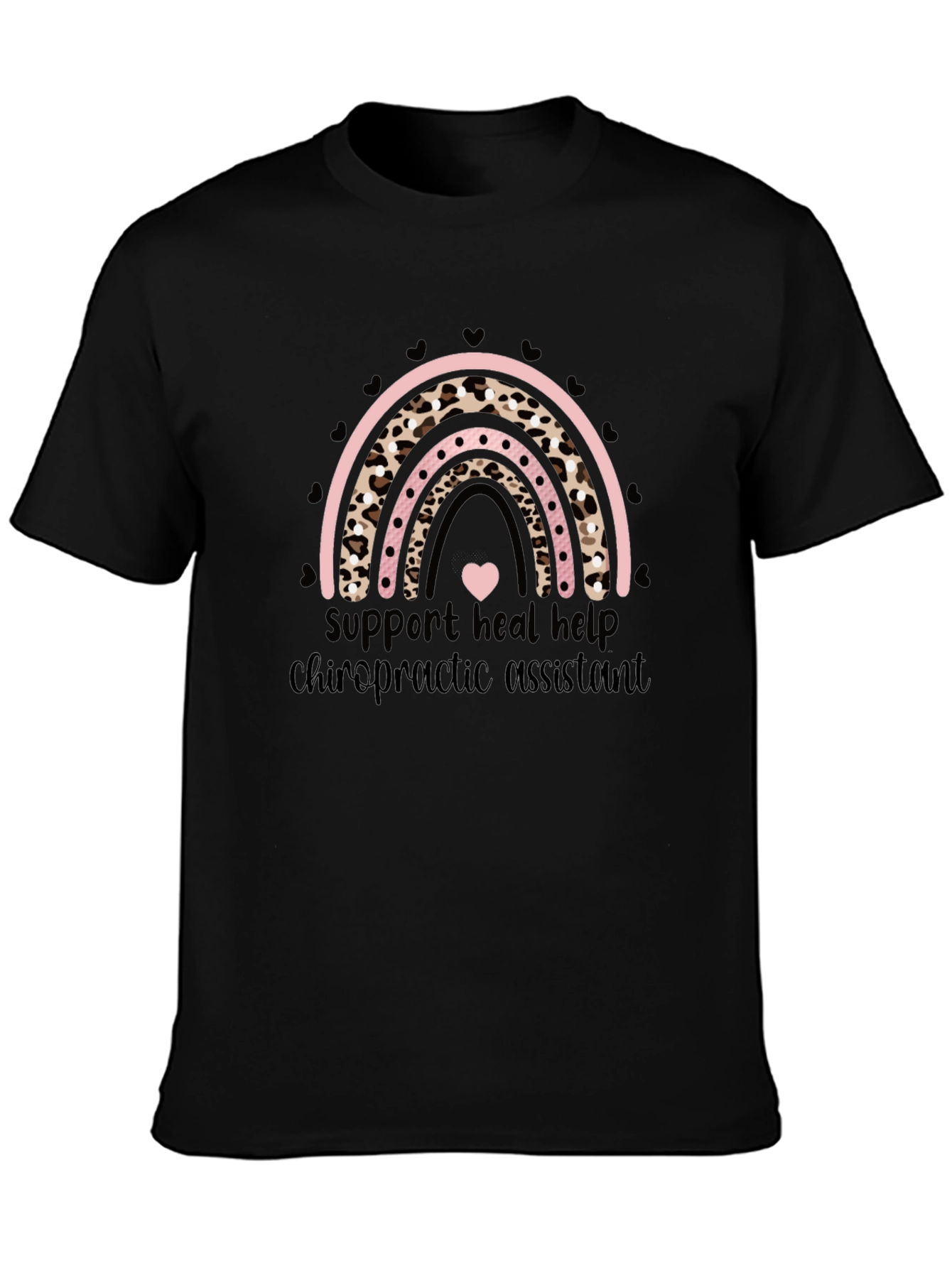 Chiropractic Assistant Rainbow T-Shirt