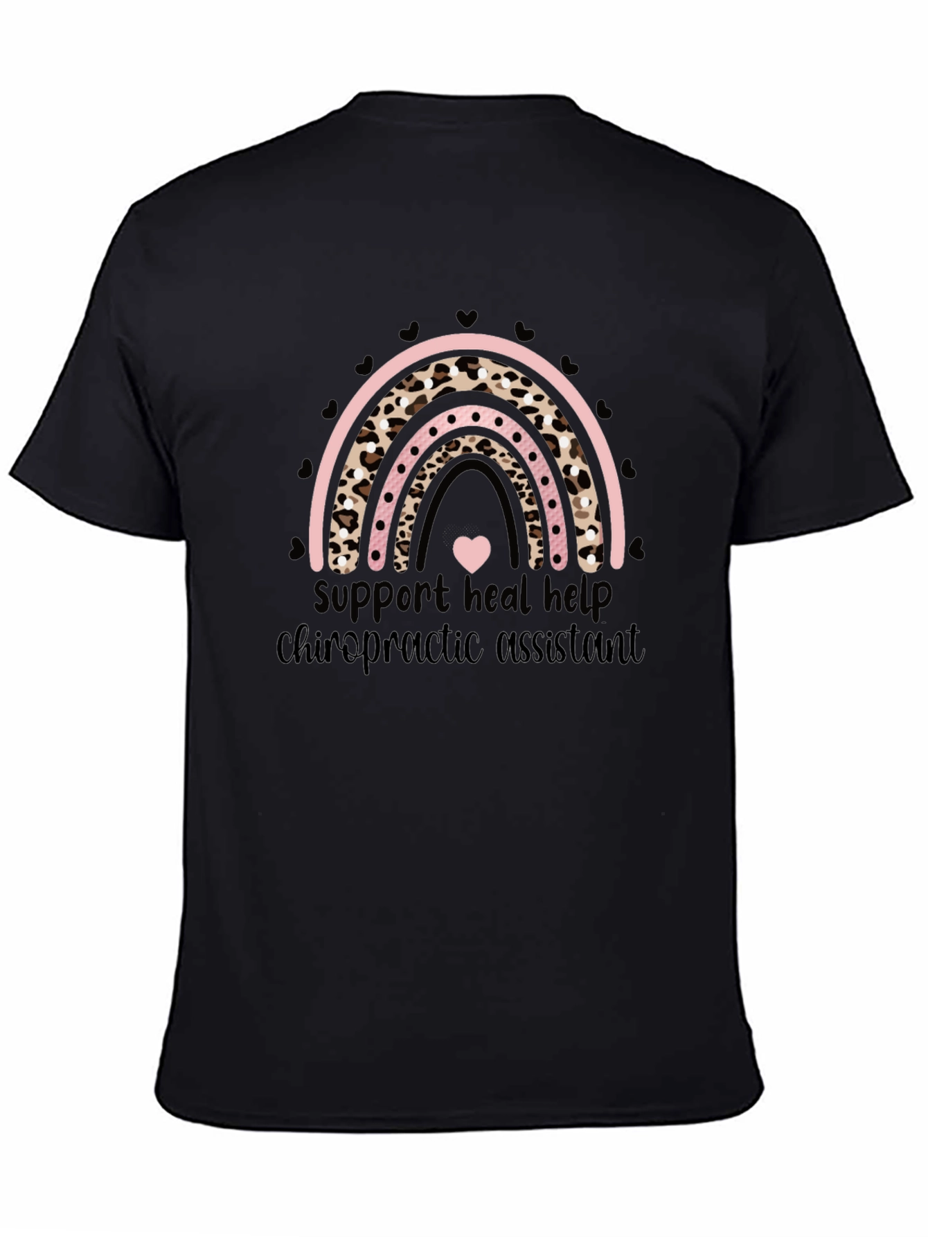 Chiropractic Assistant Rainbow T-Shirt