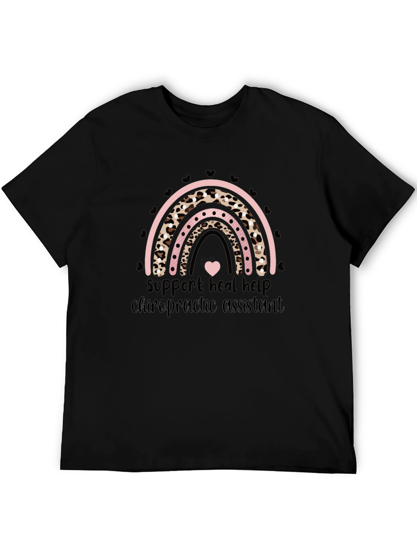 Chiropractic Assistant Rainbow T-Shirt