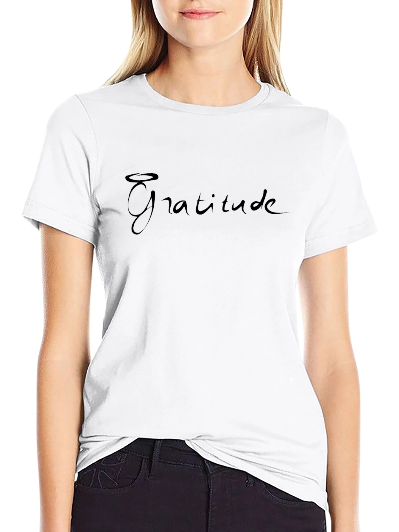 Gratitude Crew Neck T-Shirt