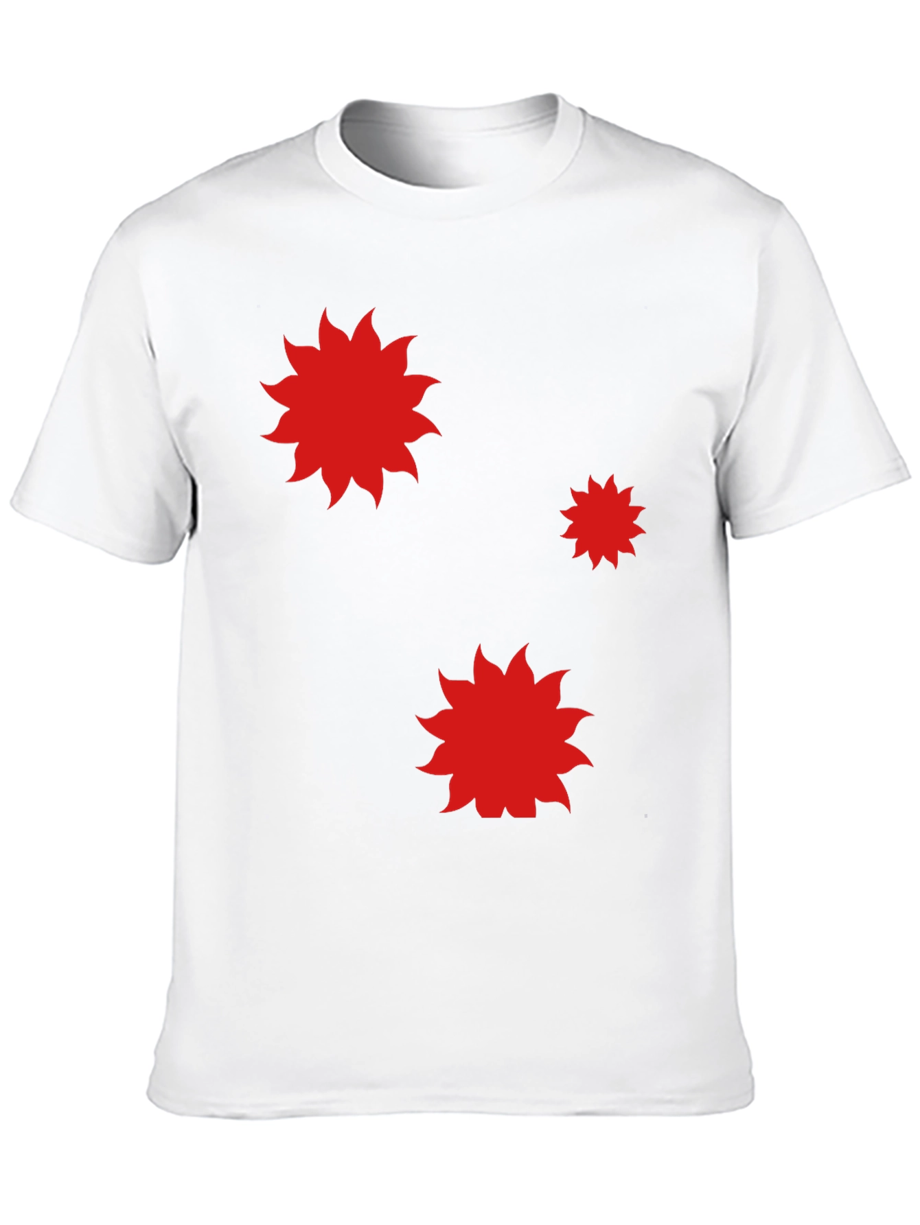 Red Chili Peppers Asterisk Black T-Shirt