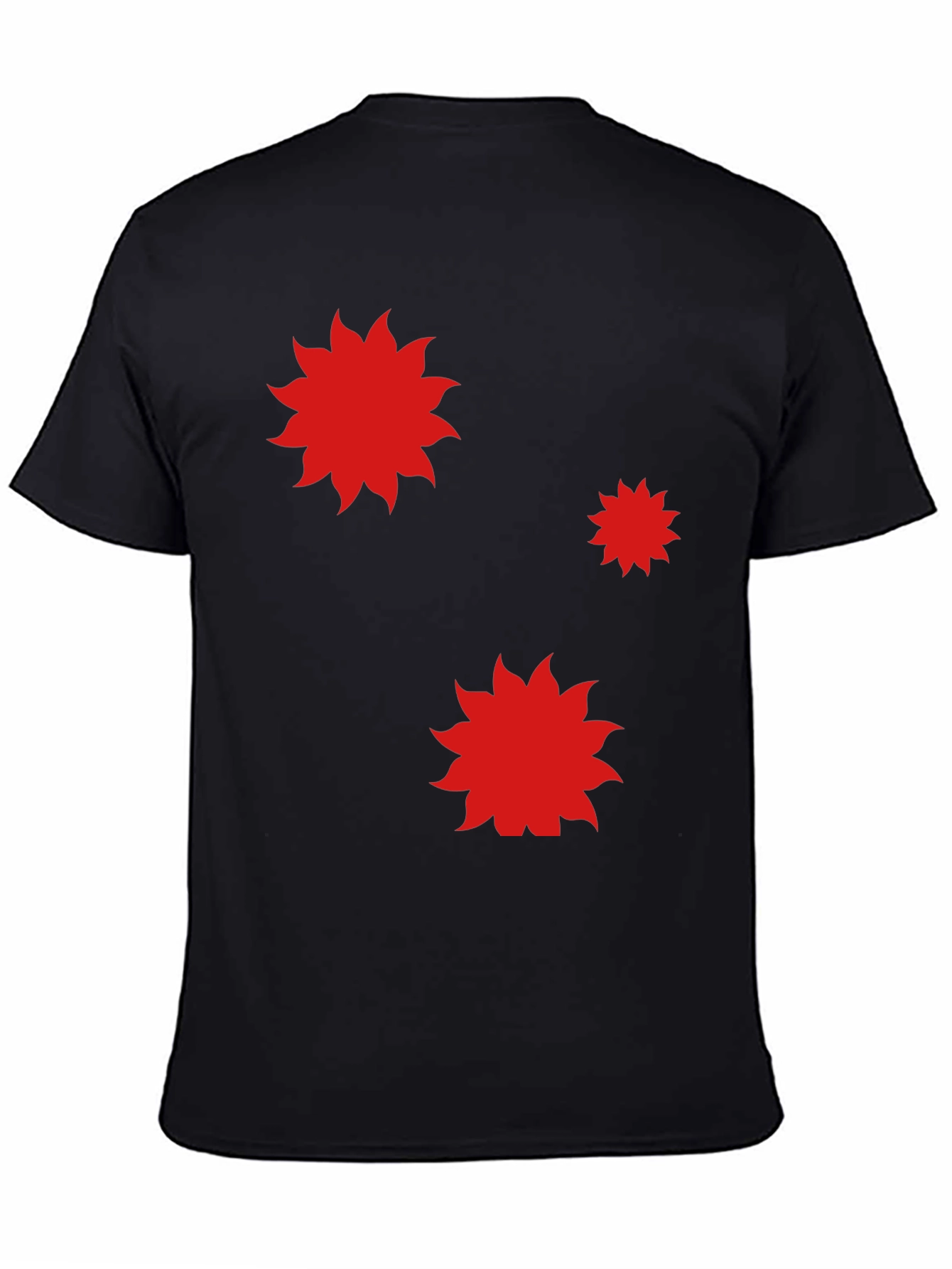 Red Chili Peppers Asterisk Black T-Shirt