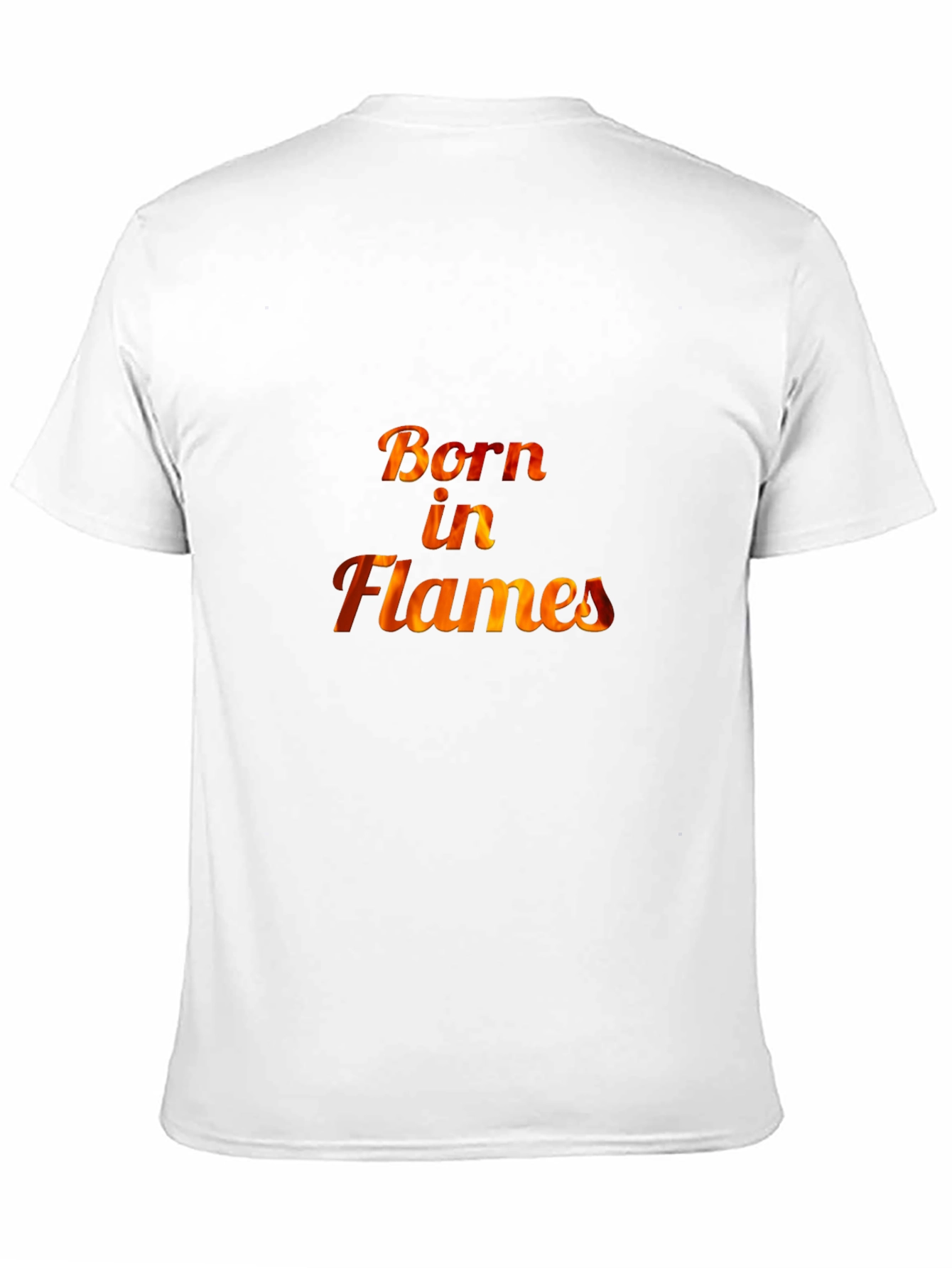 Born in Flames Graphic Tee - Bold Style