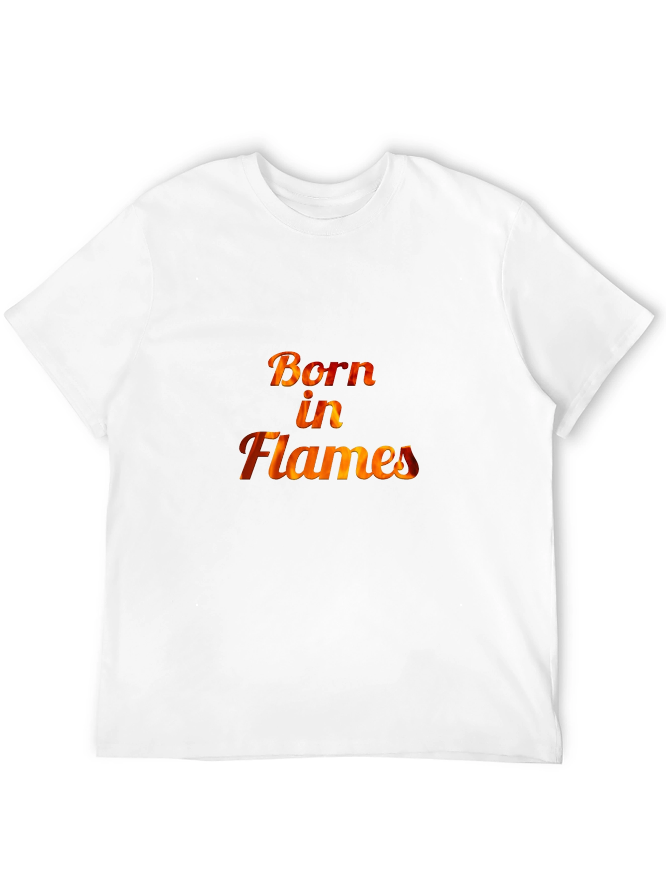 Born in Flames Graphic Tee - Bold Style