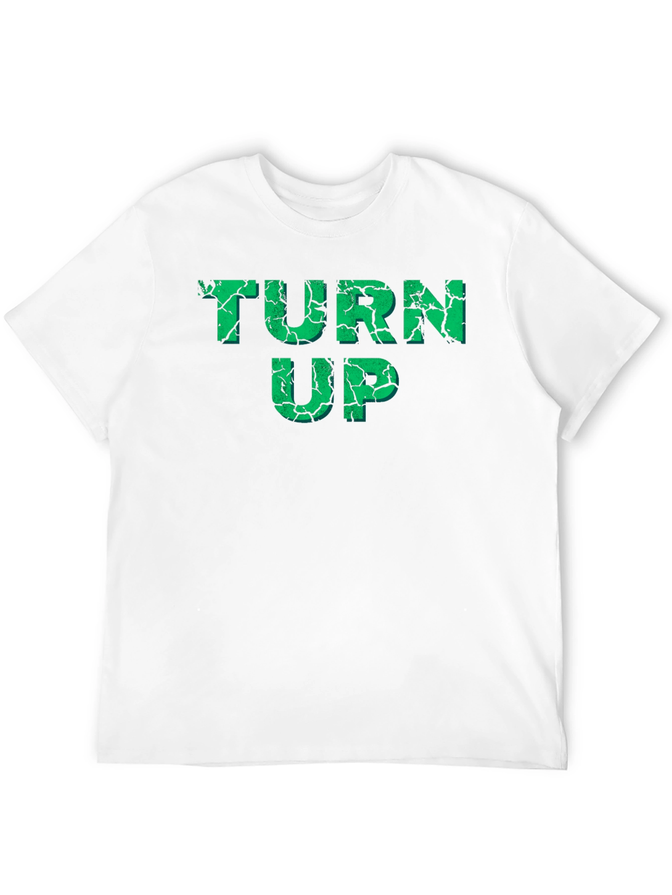 Turn Up Graphic T-Shirt - Trendy Party Tee