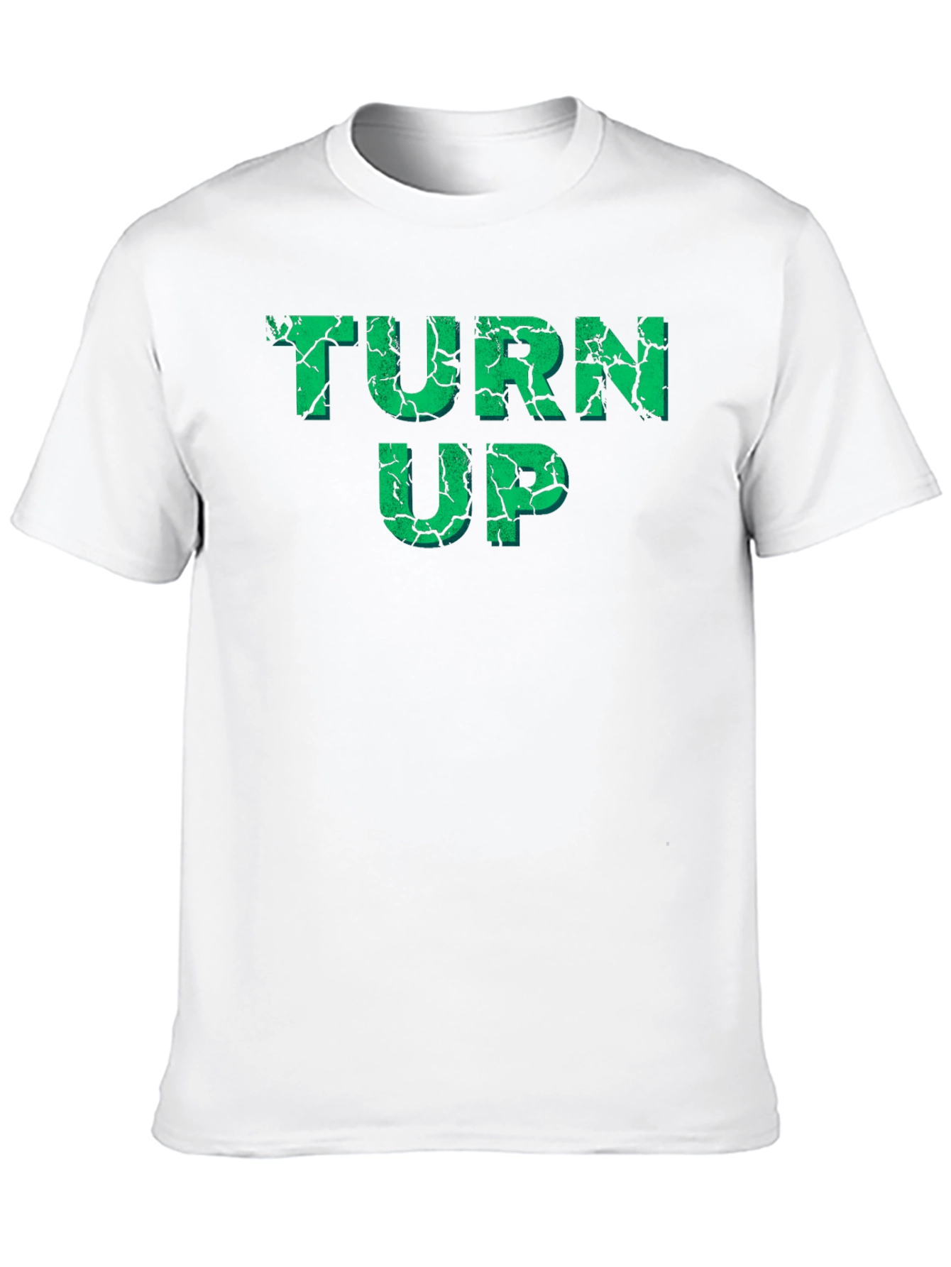 Turn Up Graphic T-Shirt - Trendy Party Tee
