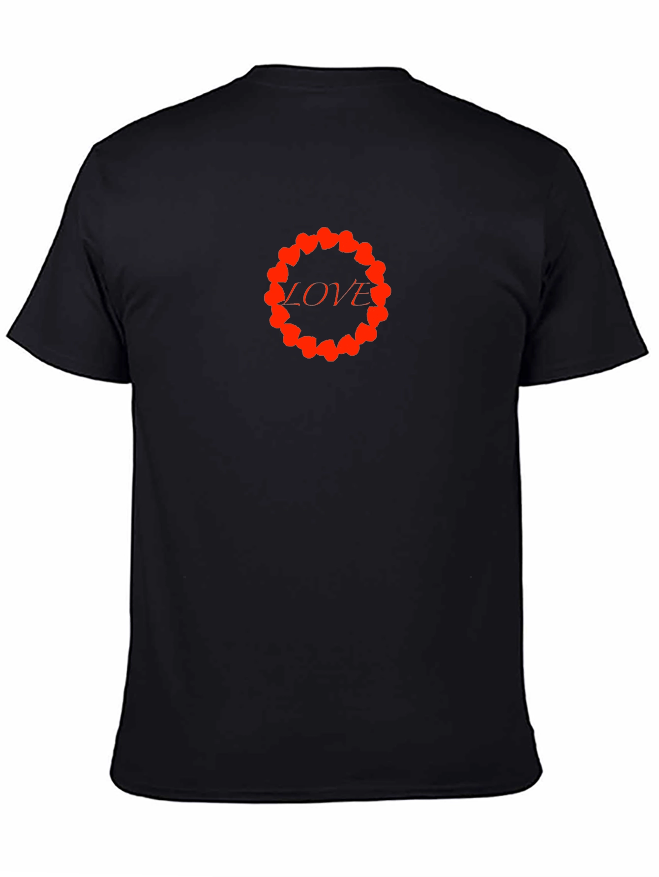 Love Heart Circle Graphic Tee