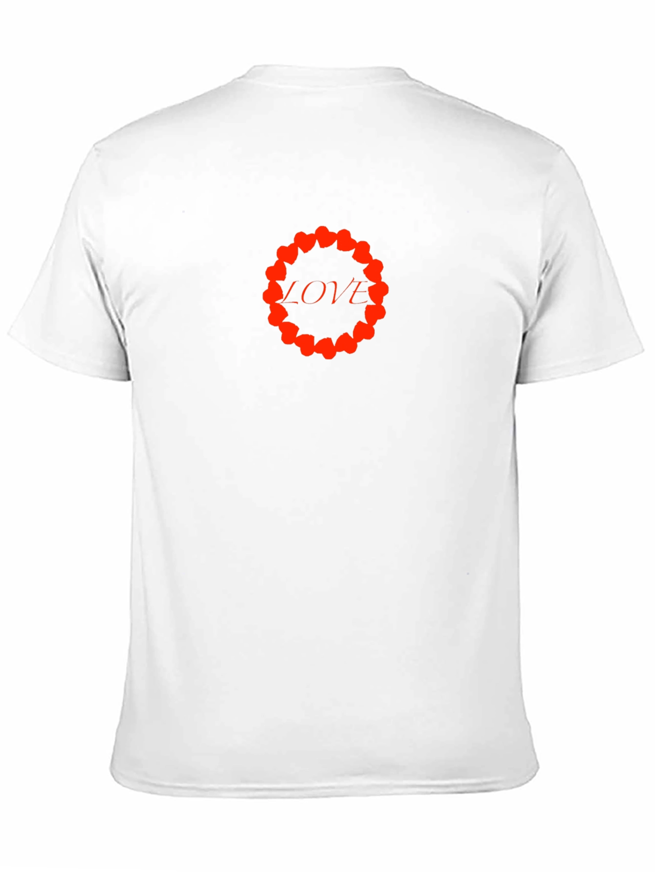 Love Heart Circle Graphic Tee
