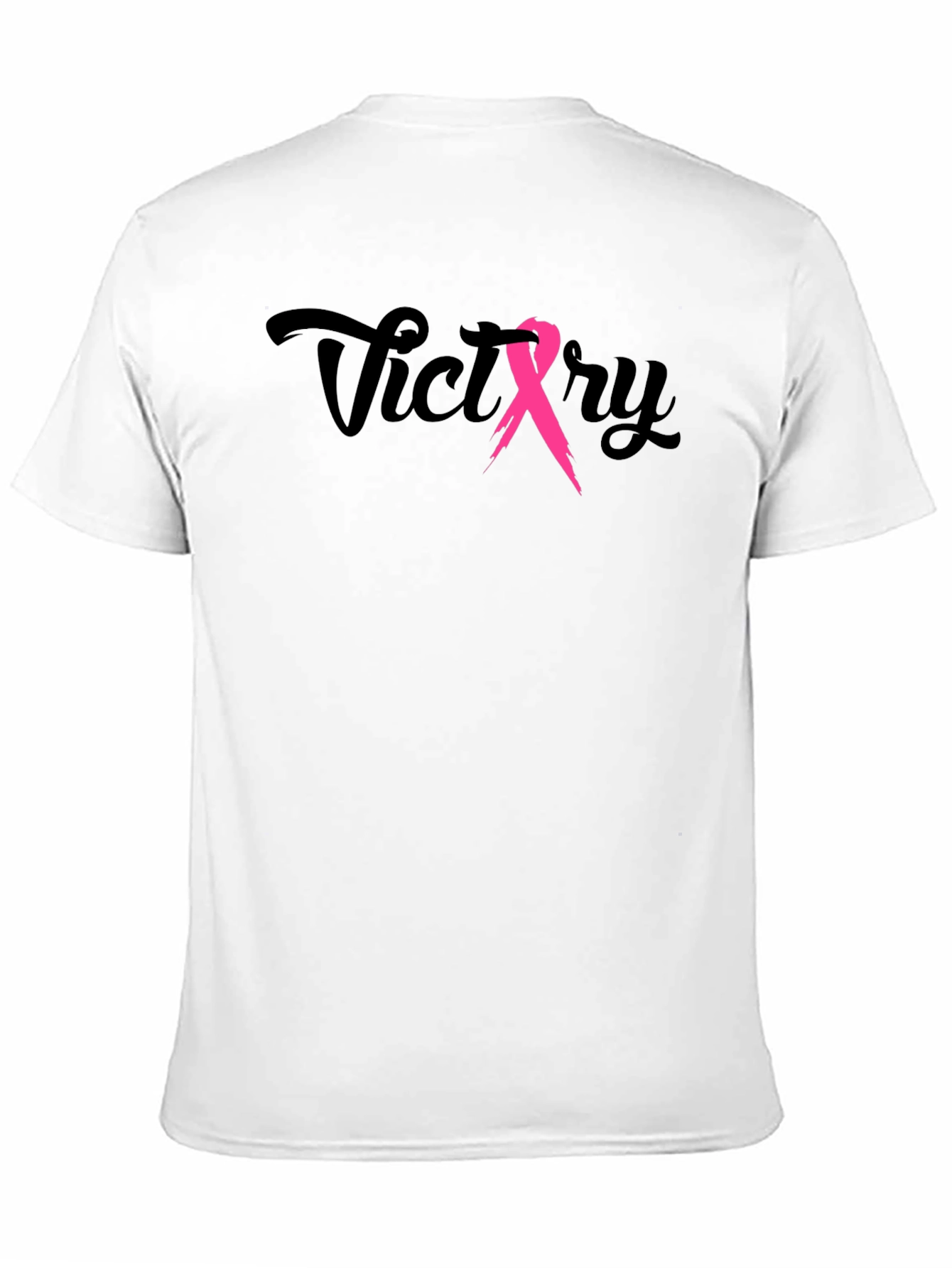 Victory Ribbon Tee - Breast Cancer Awareness Shirt