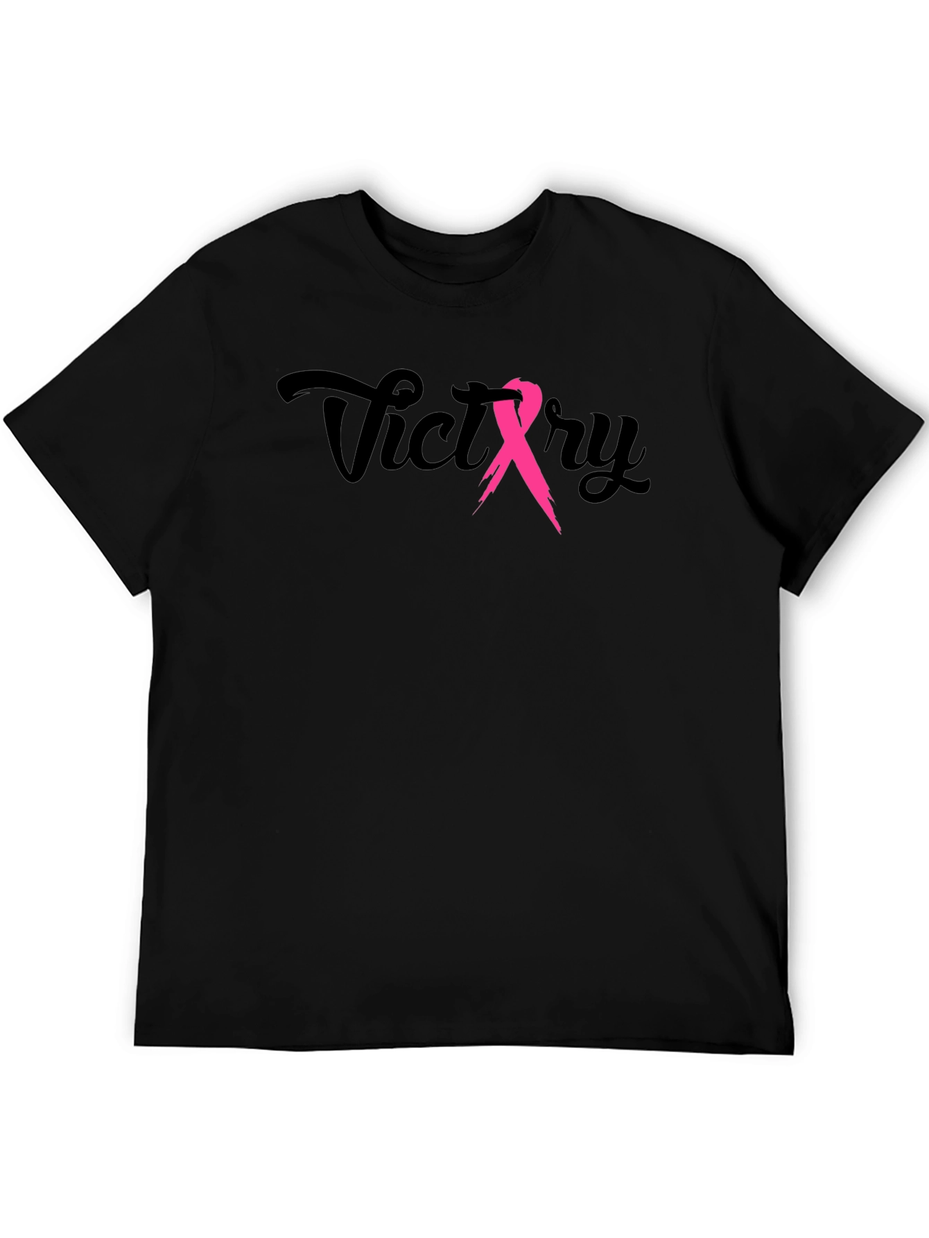 Victory Ribbon Tee - Breast Cancer Awareness Shirt