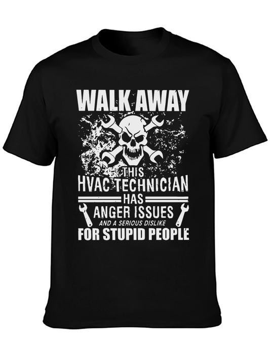 HVAC Technician Anger Issues T-Shirt