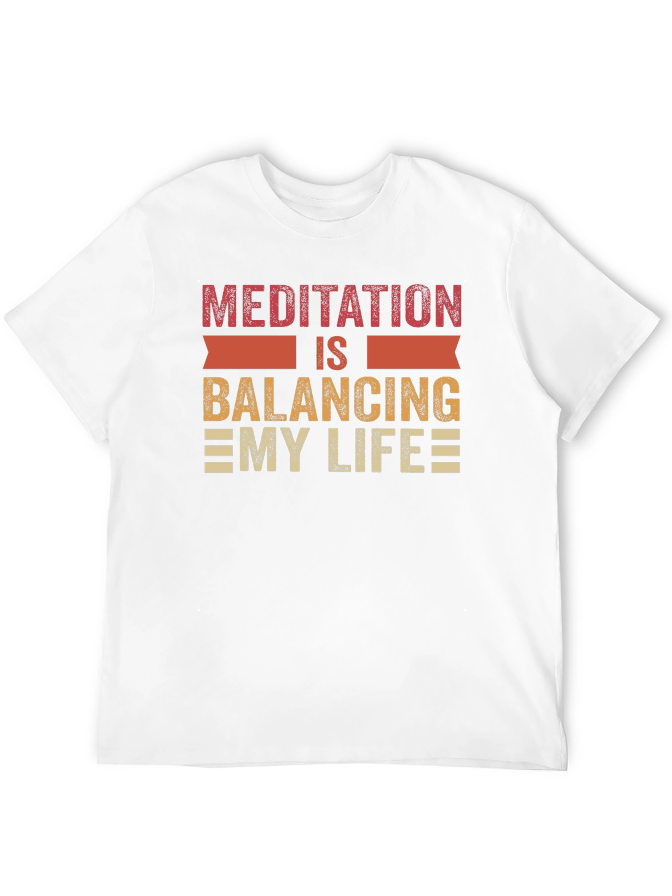 Meditation Balancing Life Graphic Tee