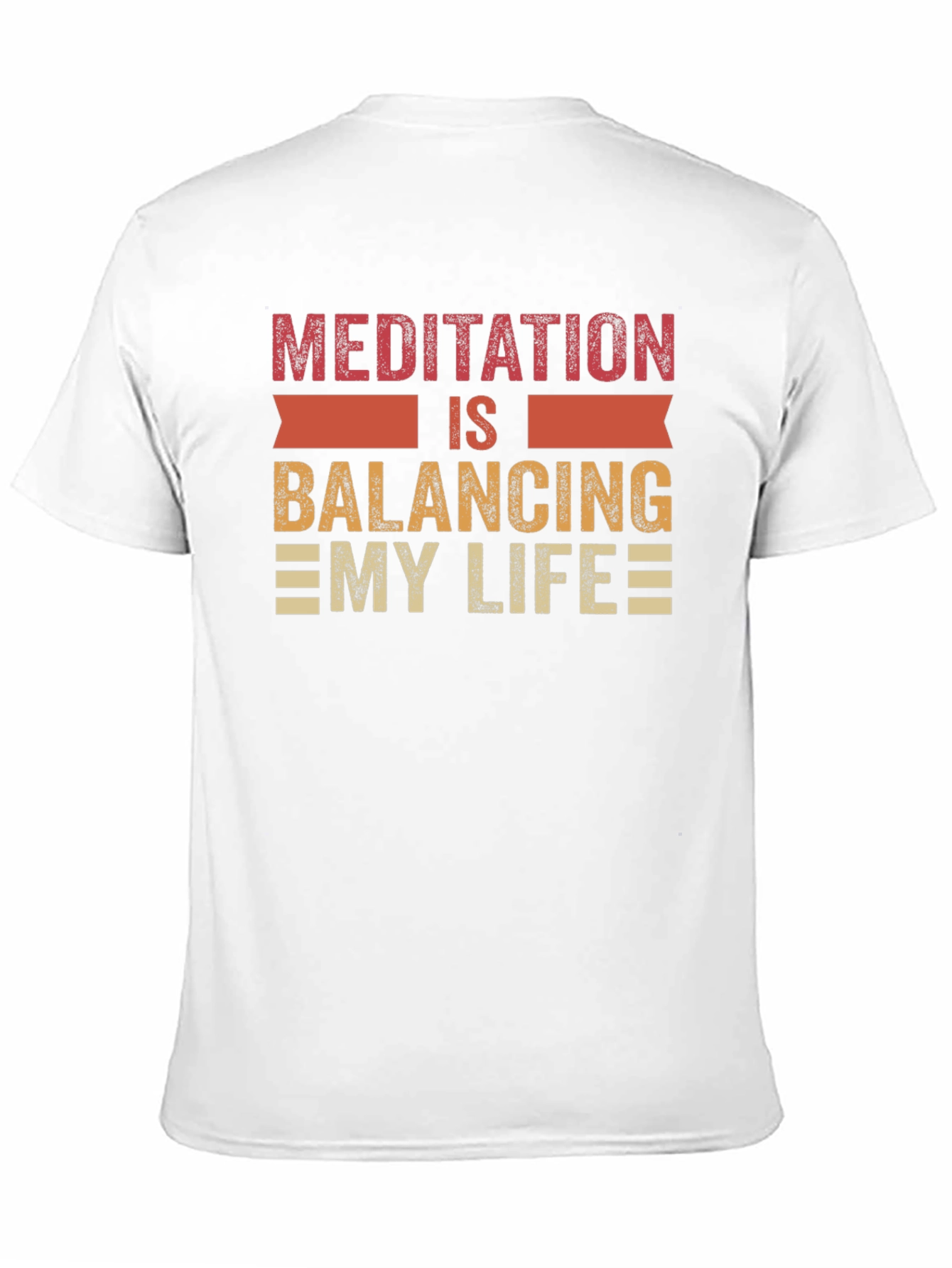 Meditation Balancing Life Graphic Tee