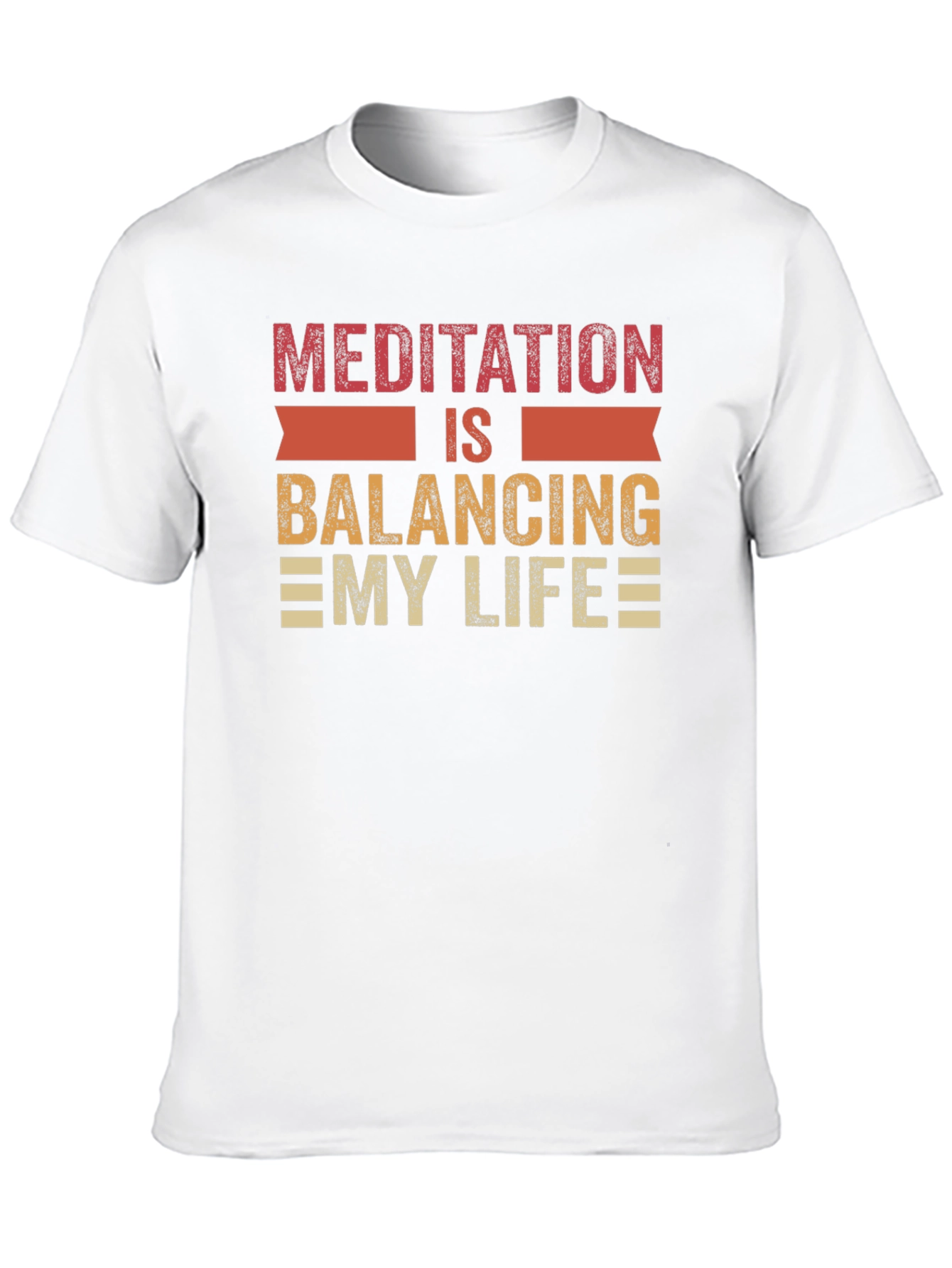 Meditation Balancing Life Graphic Tee