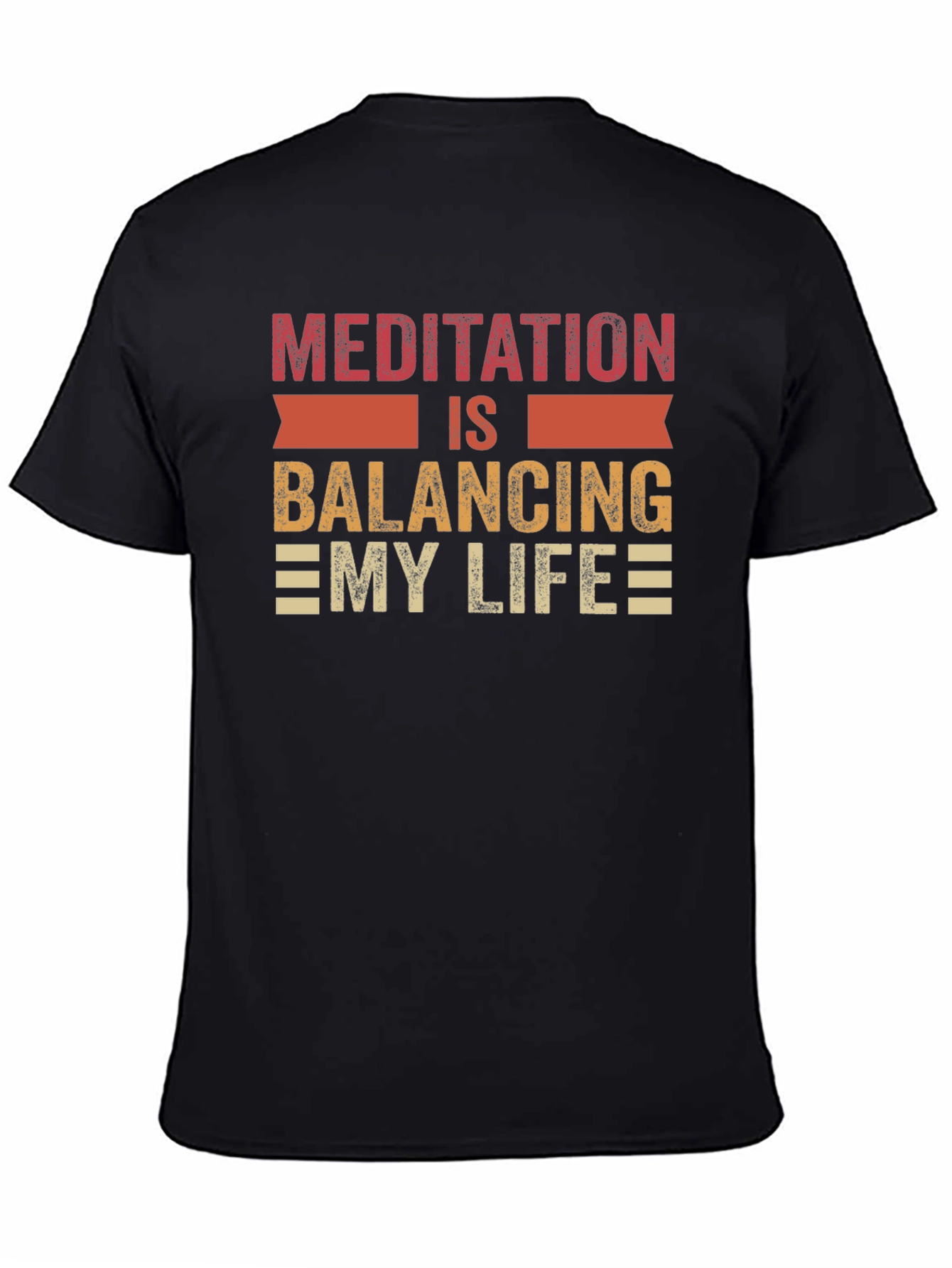 Meditation Balancing Life Graphic Tee