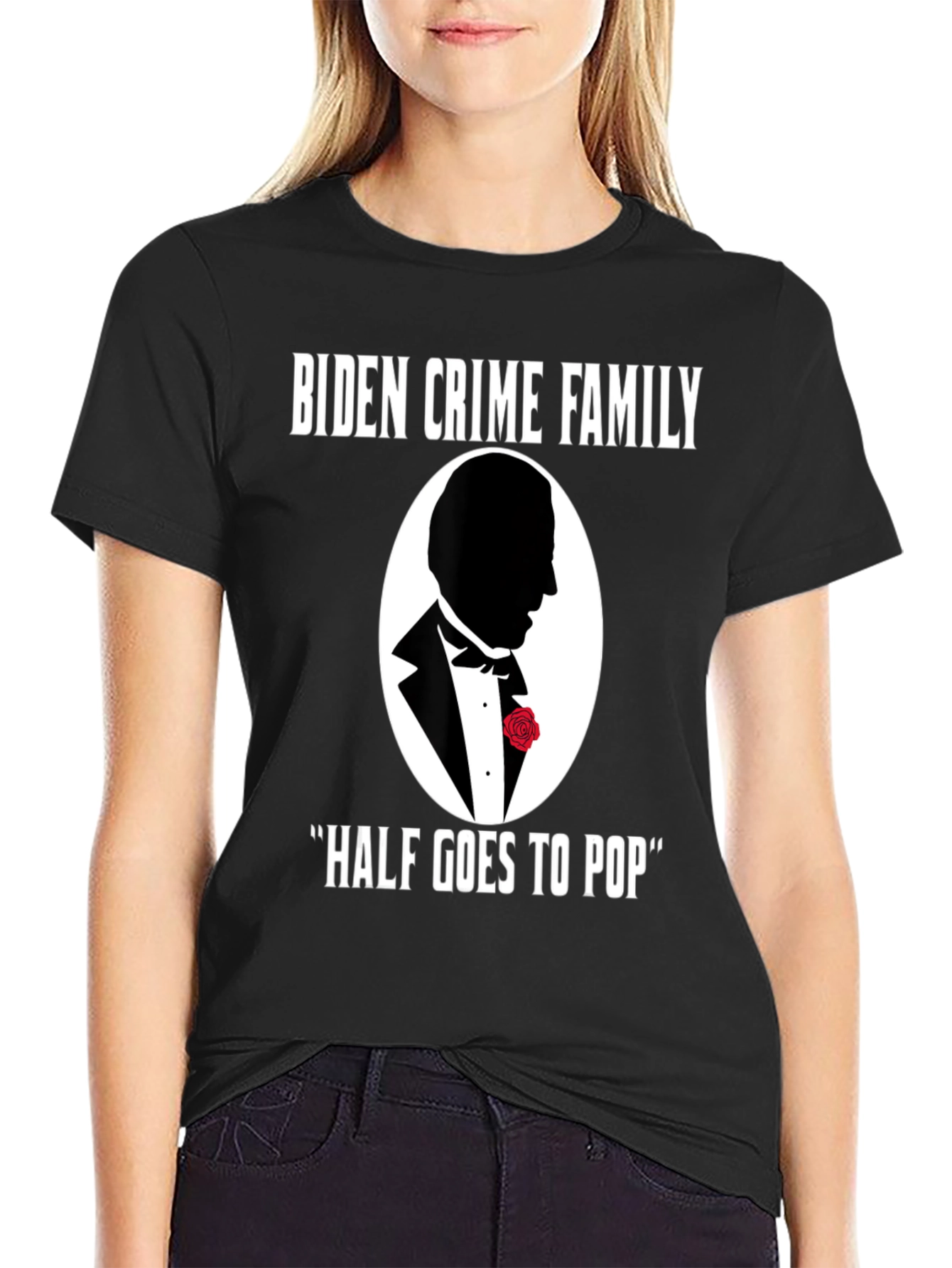 Biden Crime Family Half Goes to Pop T-Shirt