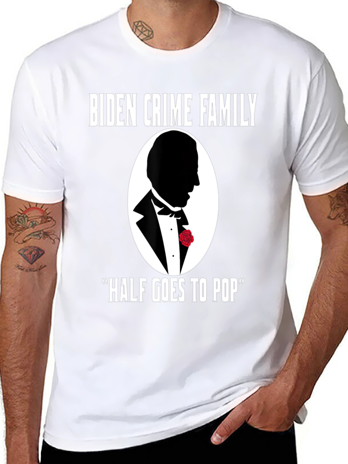 Biden Crime Family Half Goes to Pop T-Shirt