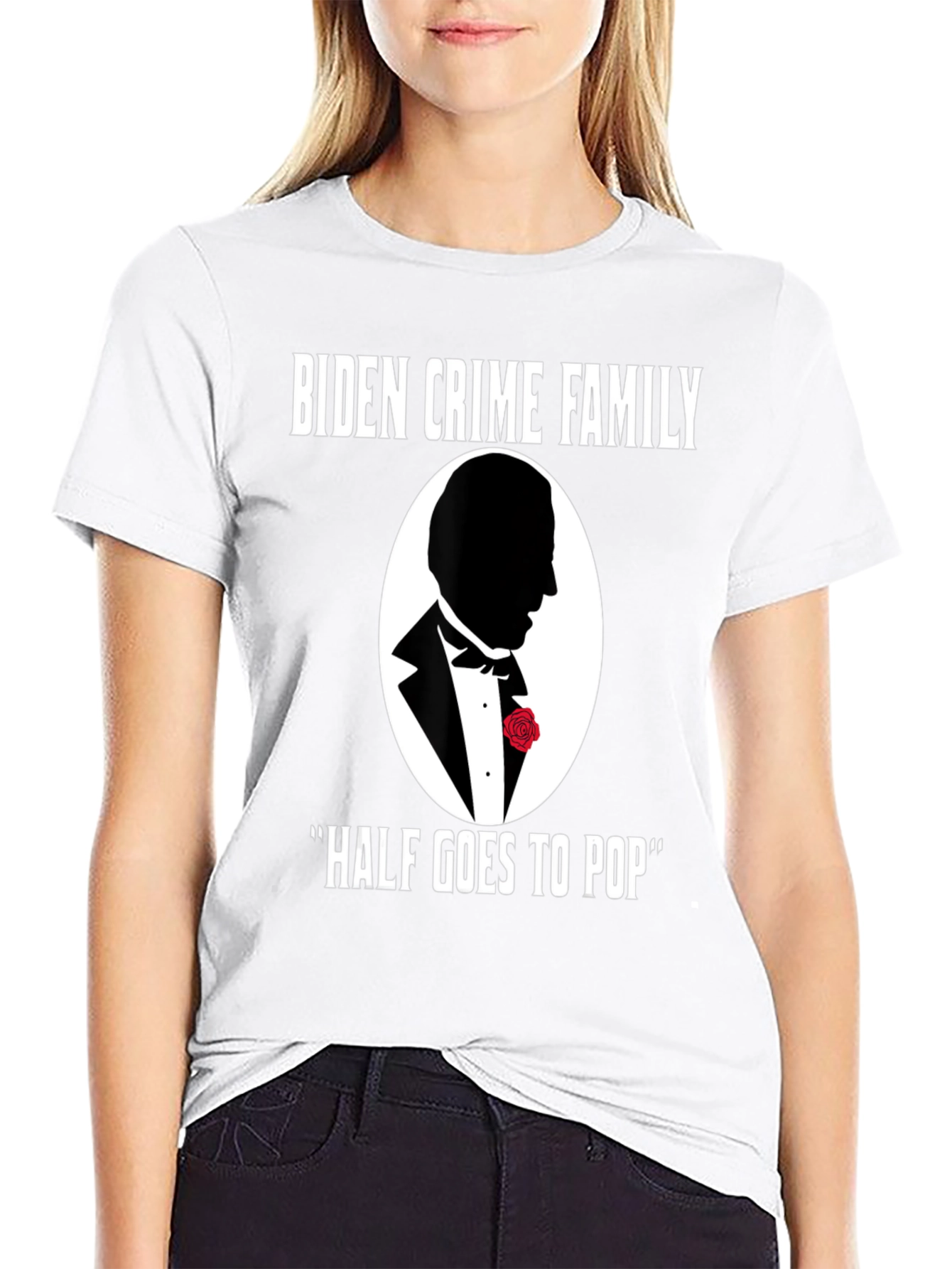 Biden Crime Family Half Goes to Pop T-Shirt