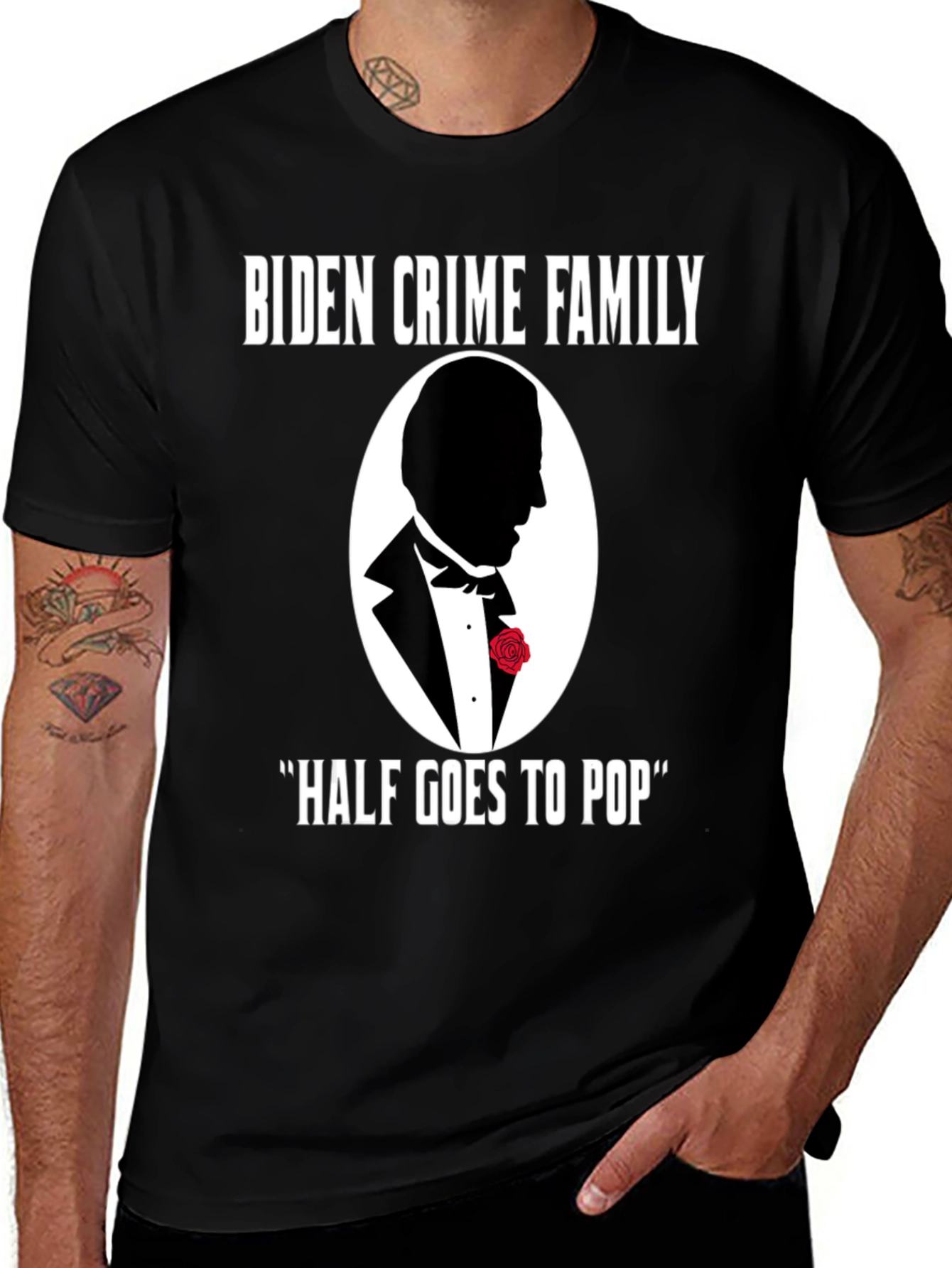 Biden Crime Family Half Goes to Pop T-Shirt