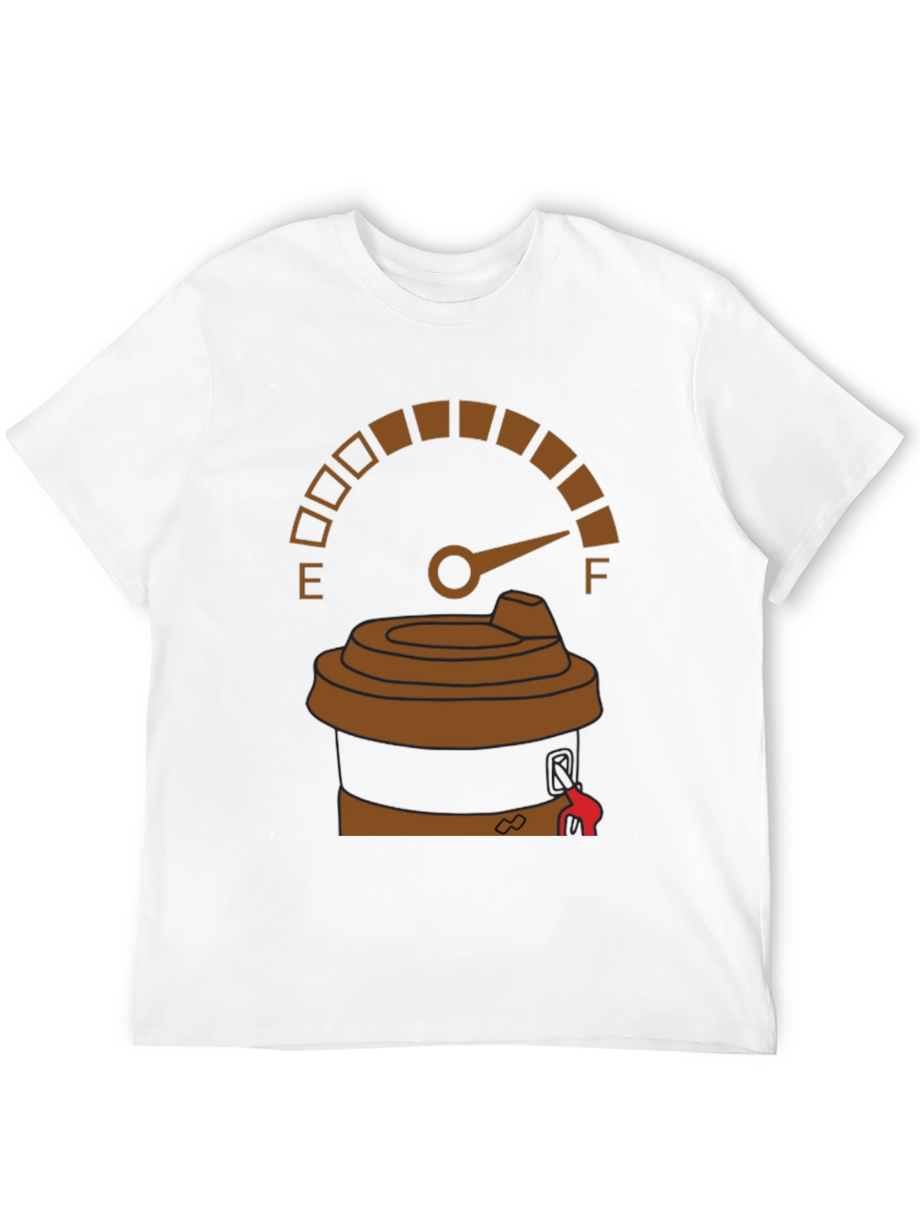 Coffee Fuel Gauge Graphic Tee