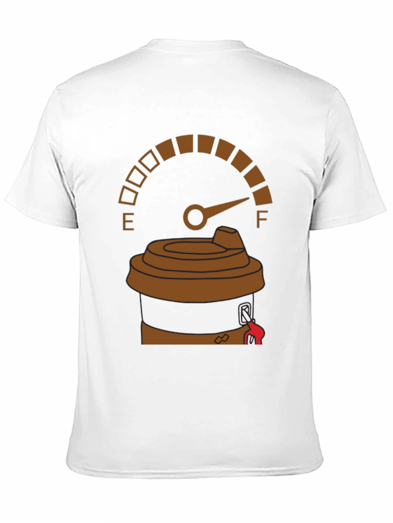 Coffee Fuel Gauge Graphic Tee