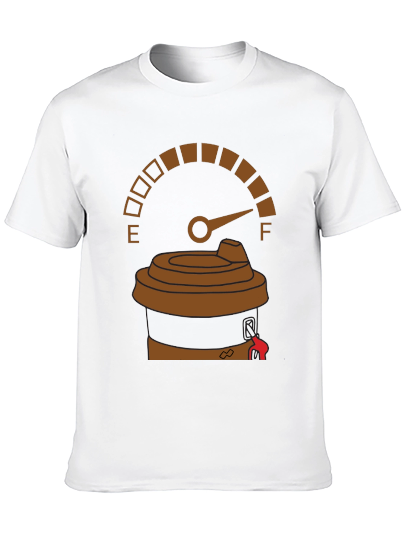 Coffee Fuel Gauge Graphic Tee