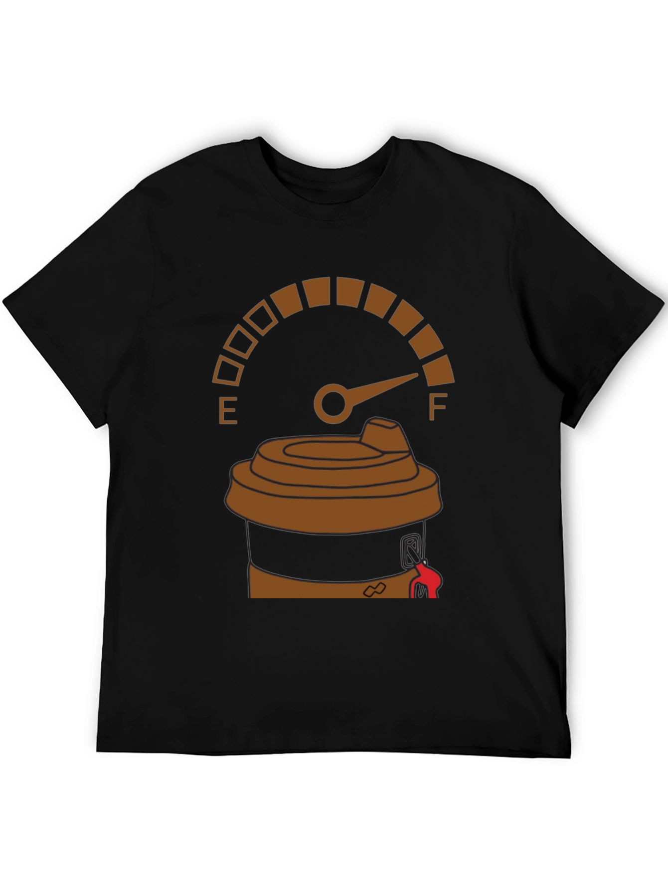 Coffee Fuel Gauge Graphic Tee