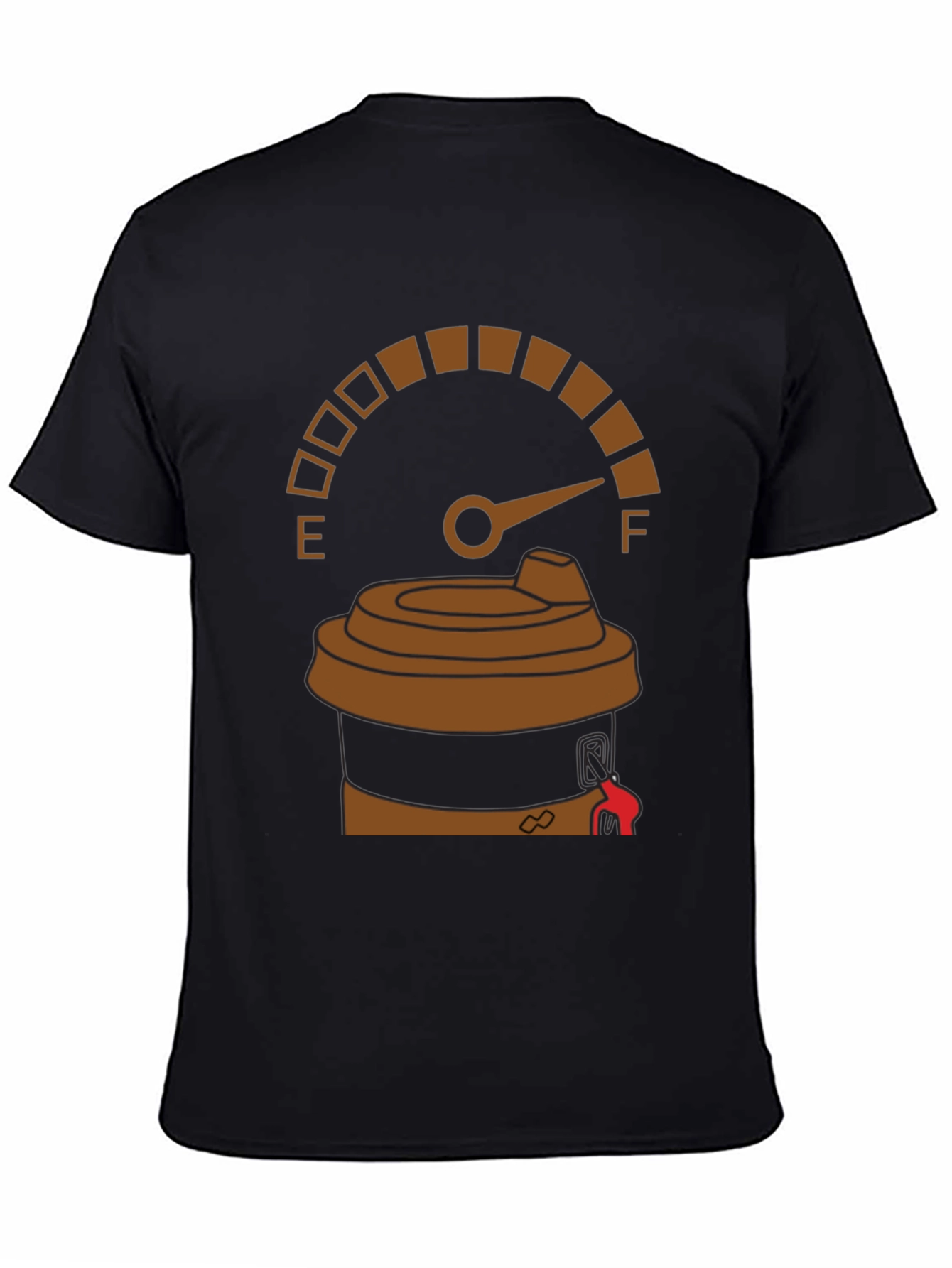 Coffee Fuel Gauge Graphic Tee