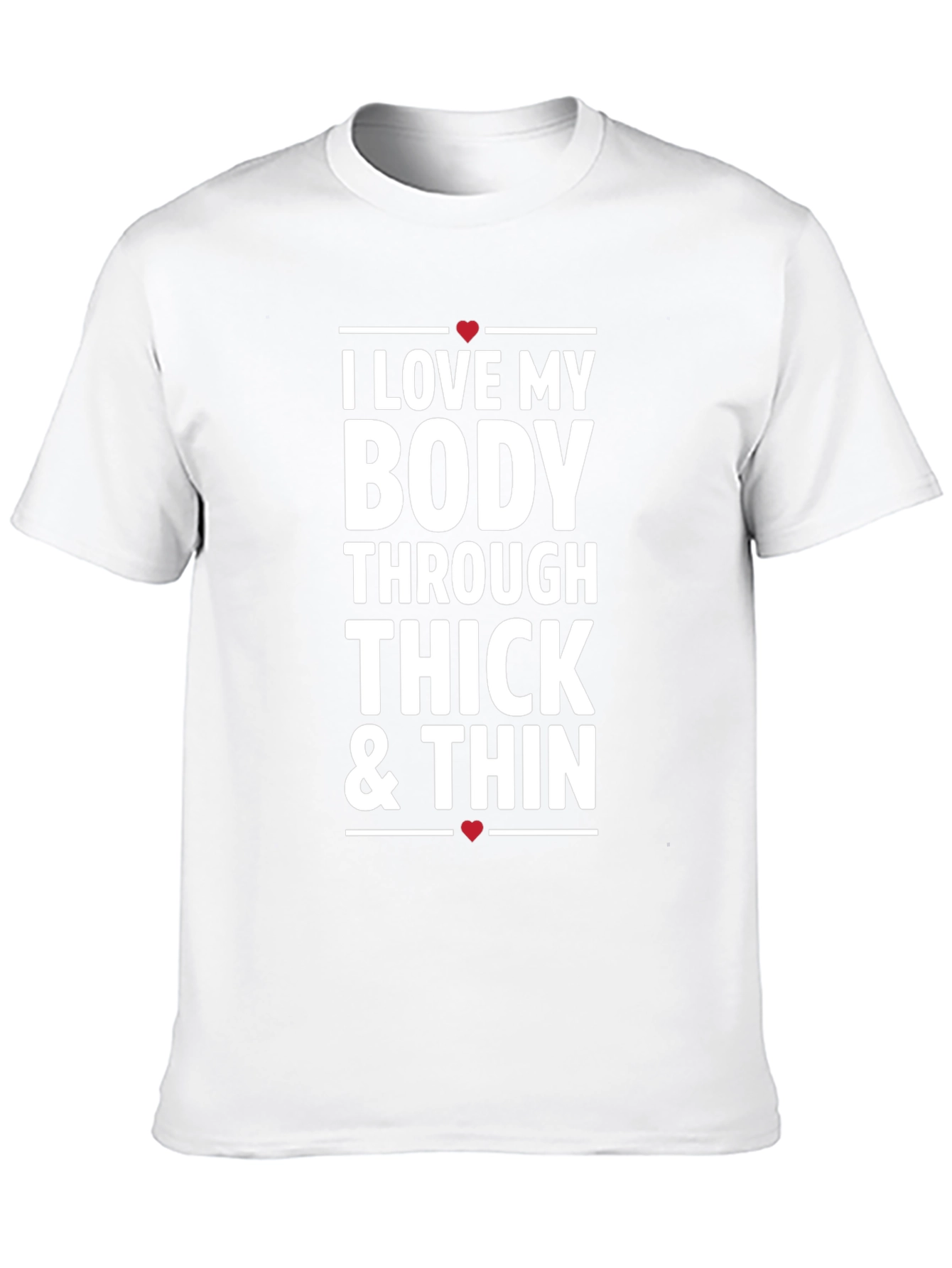 Love My Body Black T-Shirt