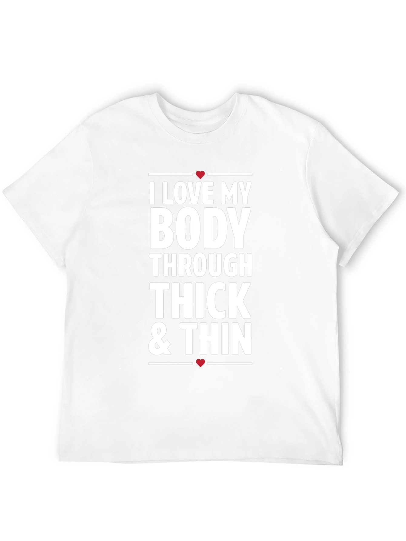 Love My Body Black T-Shirt