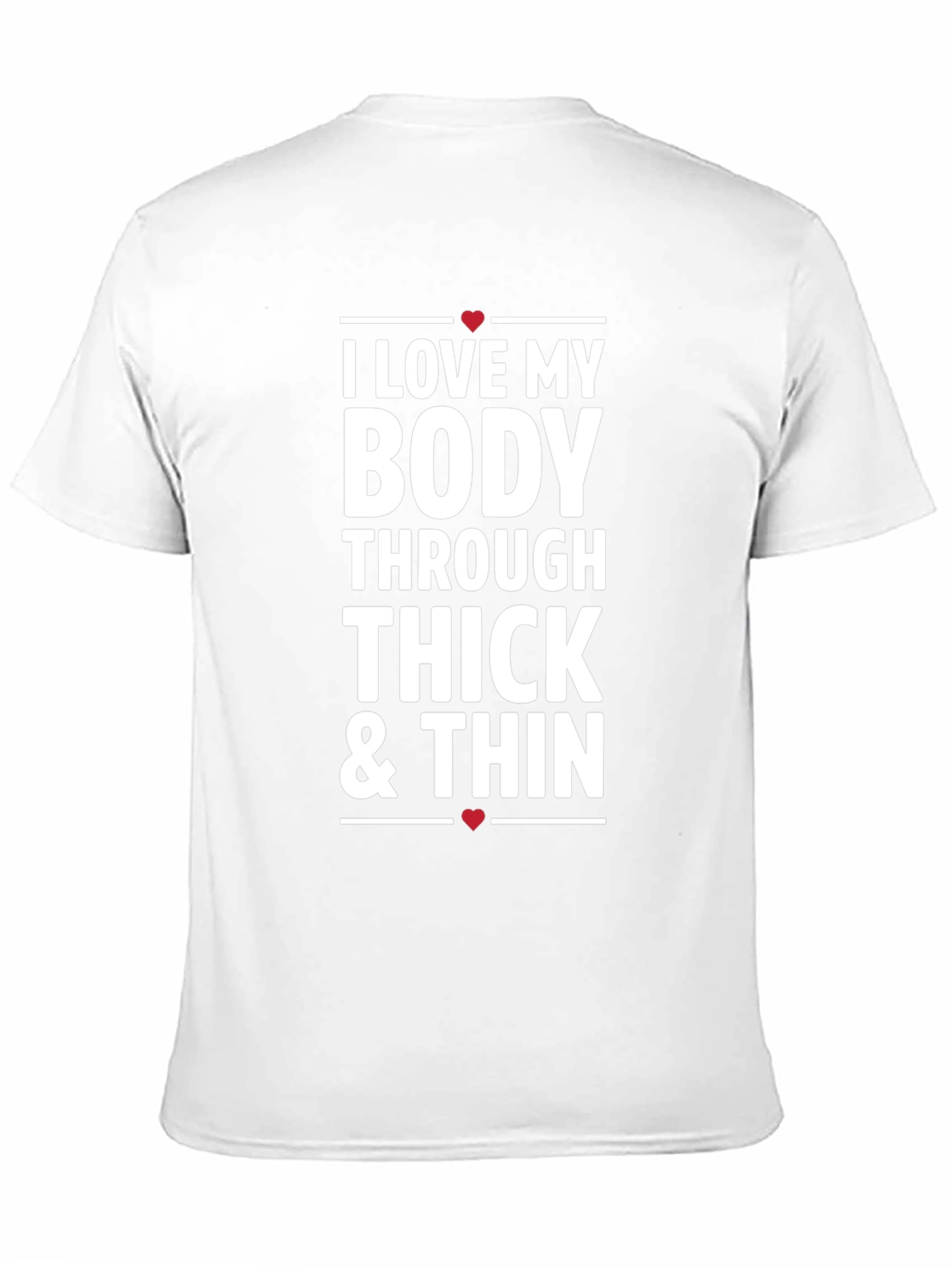 Love My Body Black T-Shirt