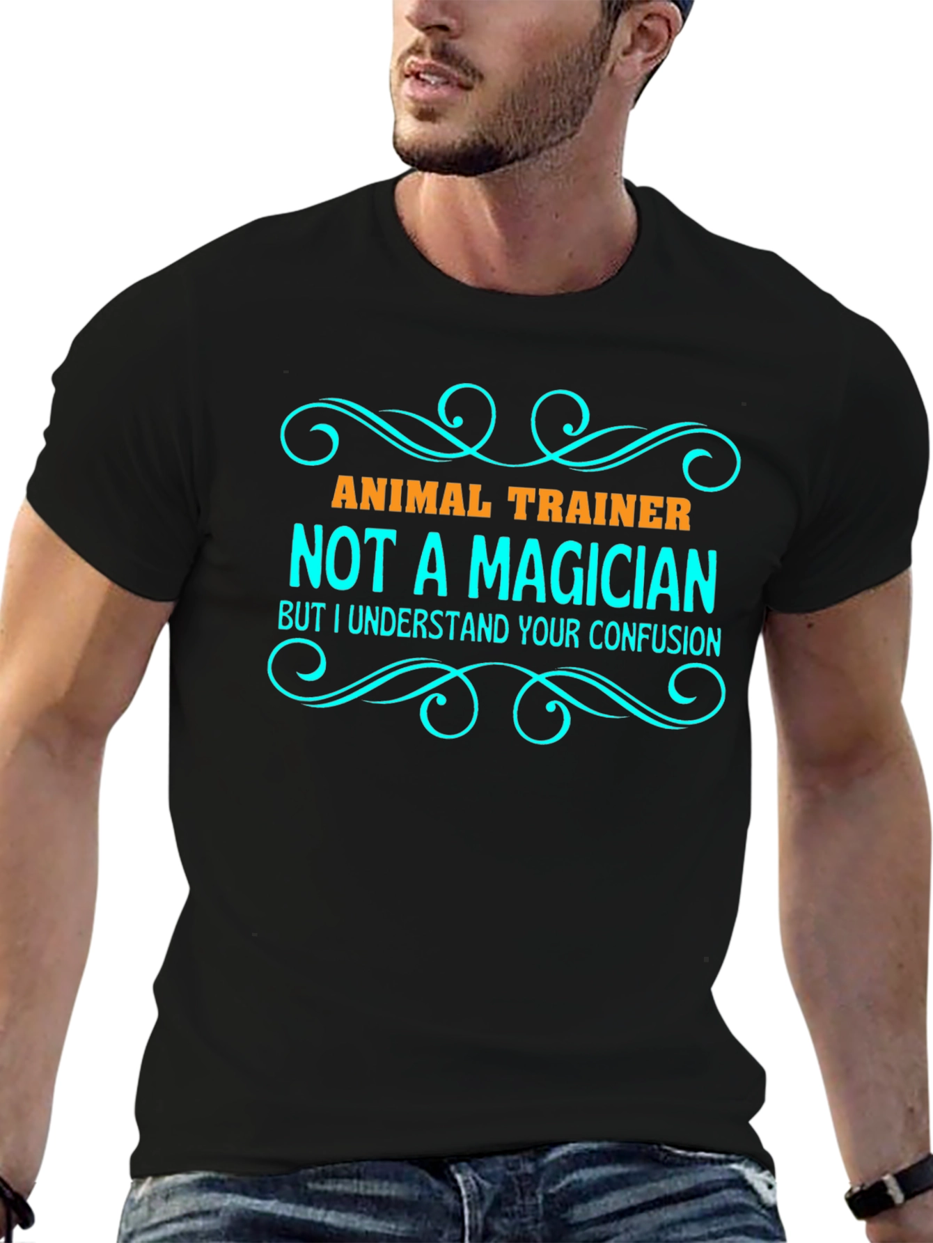 Animal Trainer T-Shirt - Not a Magician Funny Tee