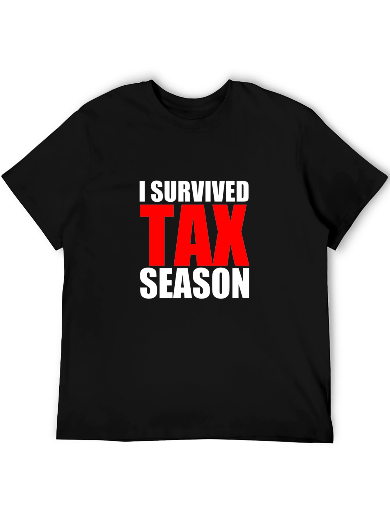 I Survived Tax Season Graphic Tee